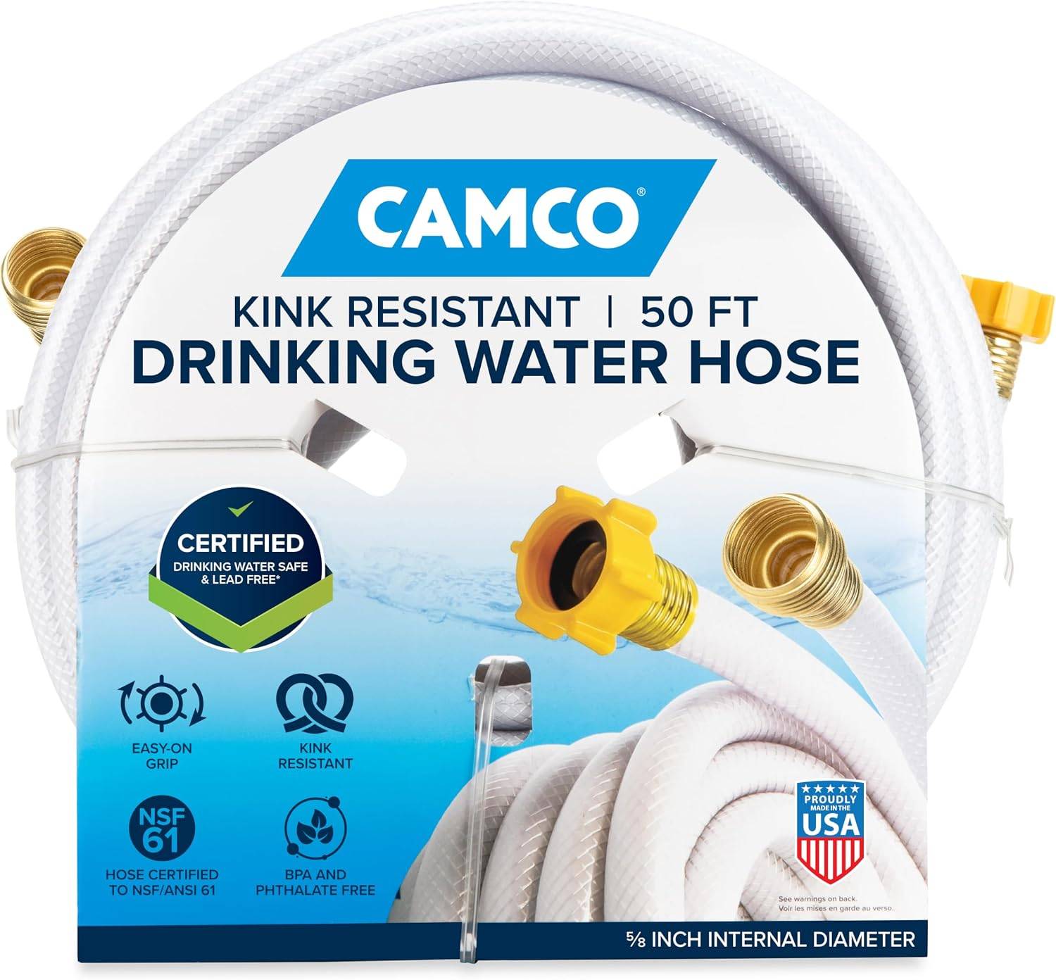 Camco 50 FT Kink Resistant Drinking Water Hose - photo 5