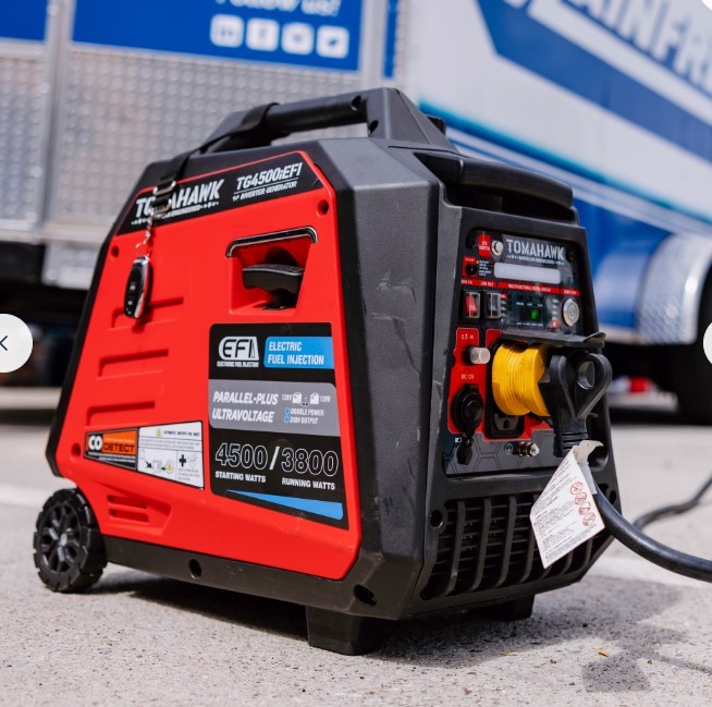 4,500W Gasoline Inverter Generator