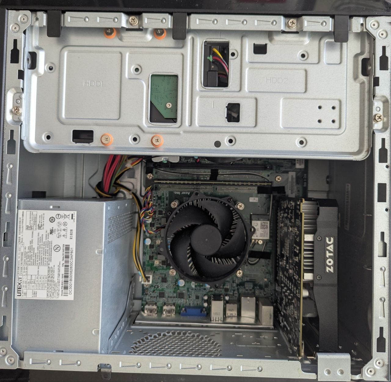 i5-8400 16G RAM, GTX 1050 23" HP IPS Monitor - photo 4