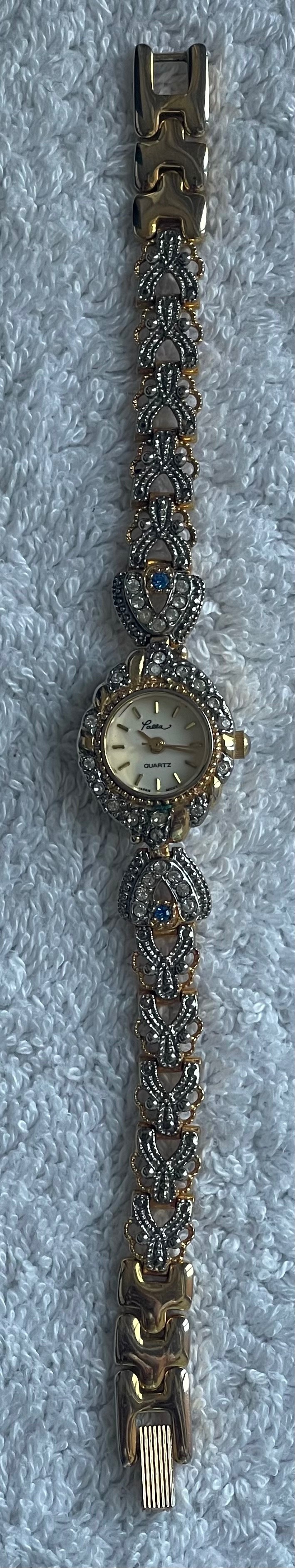 Vintage Palla Marcasite Style Filigree Watch (Needs Battery) - photo 4