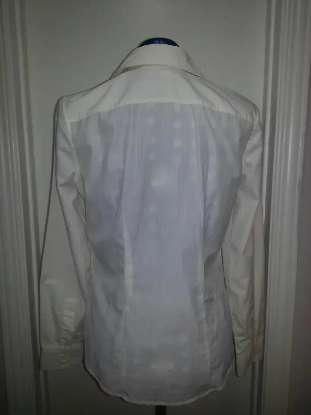 Long Sleeved White Blouse - Banana Republic (S)