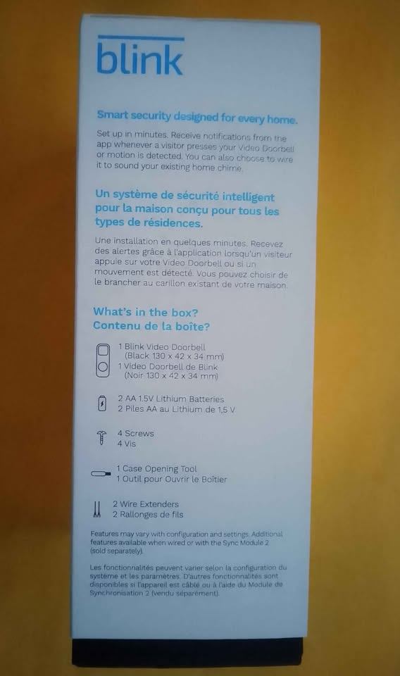 Blink Video Doorbell – BDM00200U - photo 3
