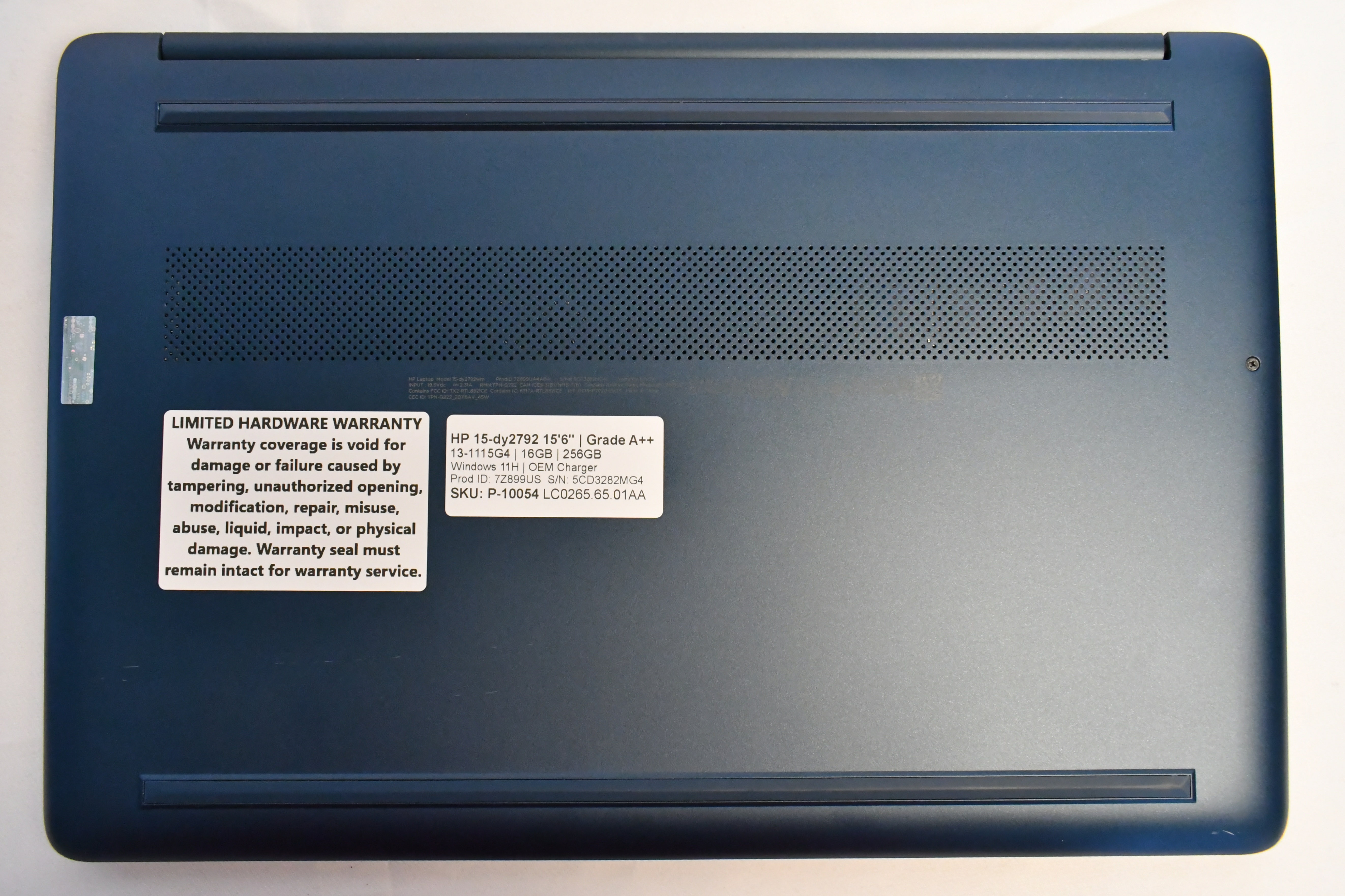 HP 15-dy2792wm 15.6" Laptop i3-1115G4 16GB RAM 256GB NVMe Win 11 - photo 4