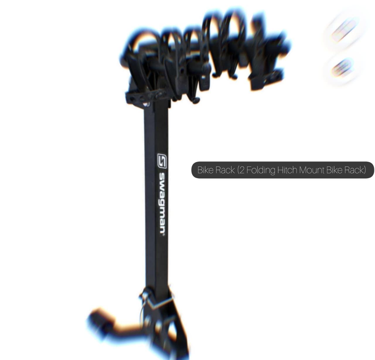2-Bike Folding Hitch Mount Rack