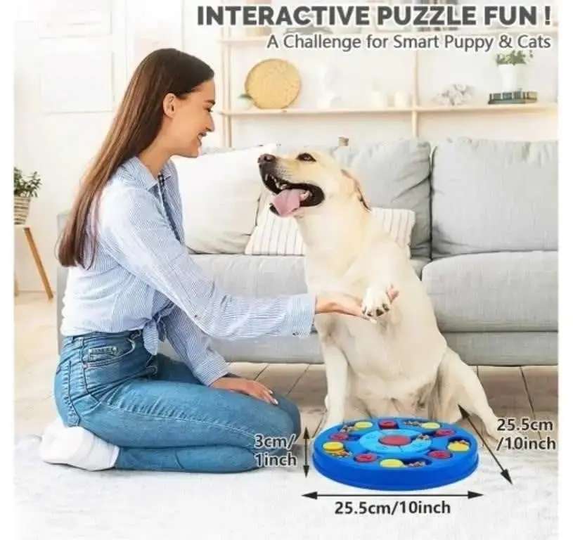 Dog Puzzle Toy - IQ & Treat Training Brain Game - photo 2