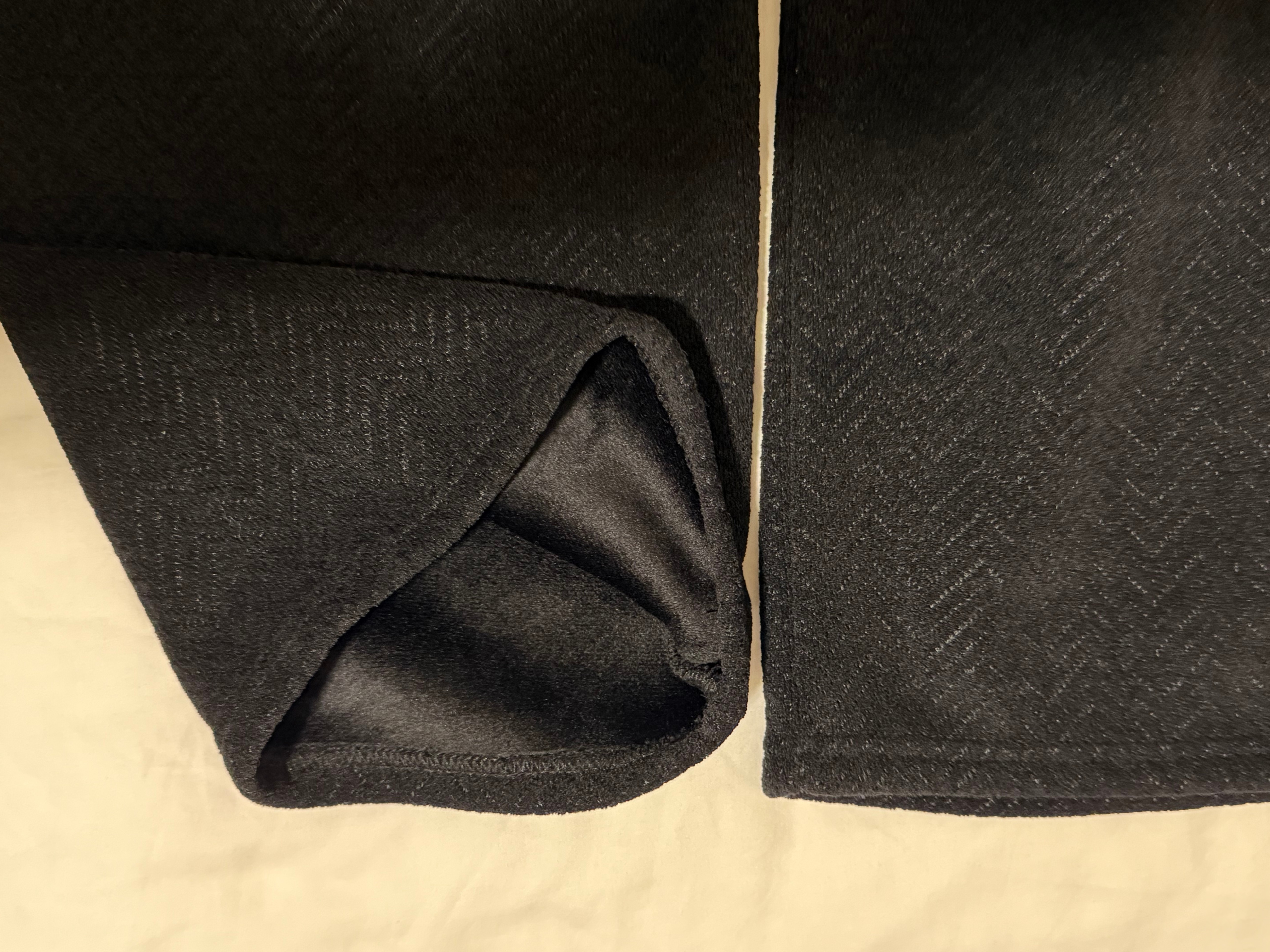 Women’s Black Winter Wide-Leg Pants – Warm & Thick - photo 3