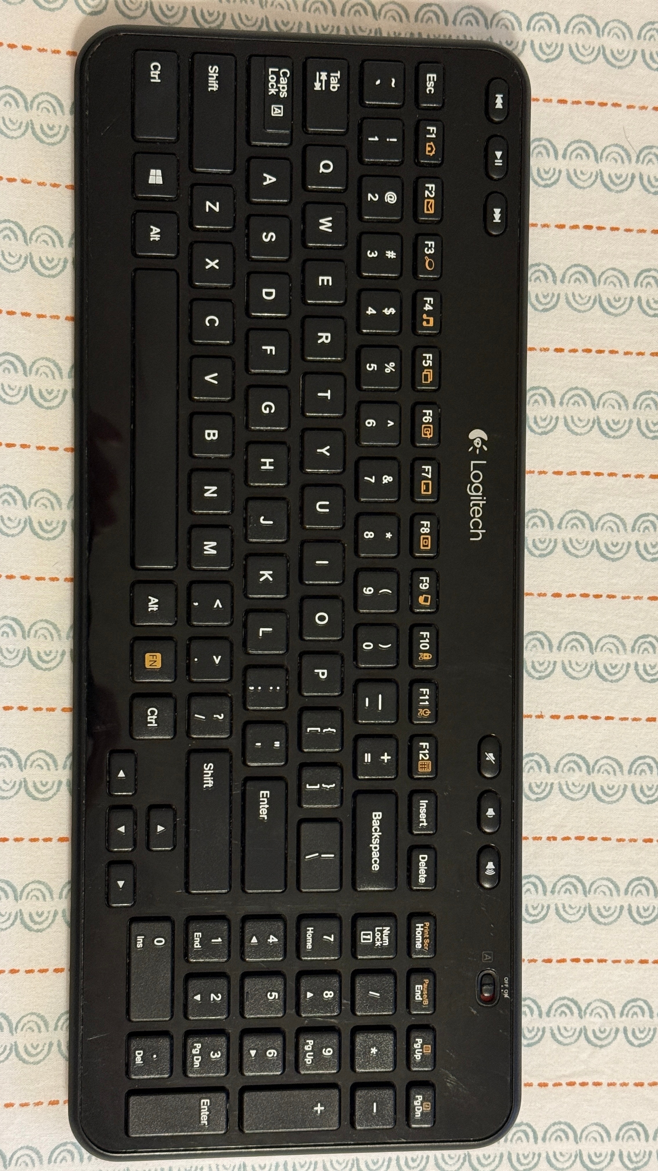 Logitech K360 Wireless Keyboard