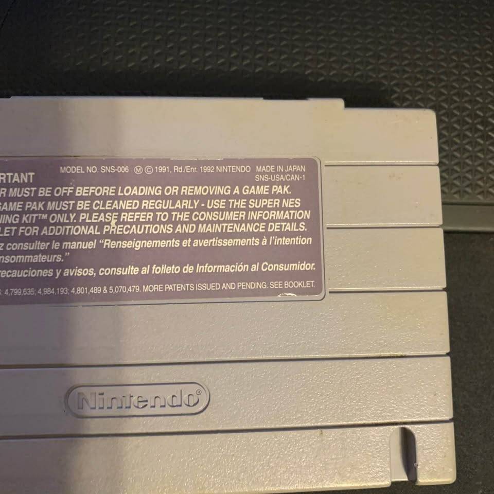Pocky & Rocky Super Nintendo Game Cartridge - photo 5
