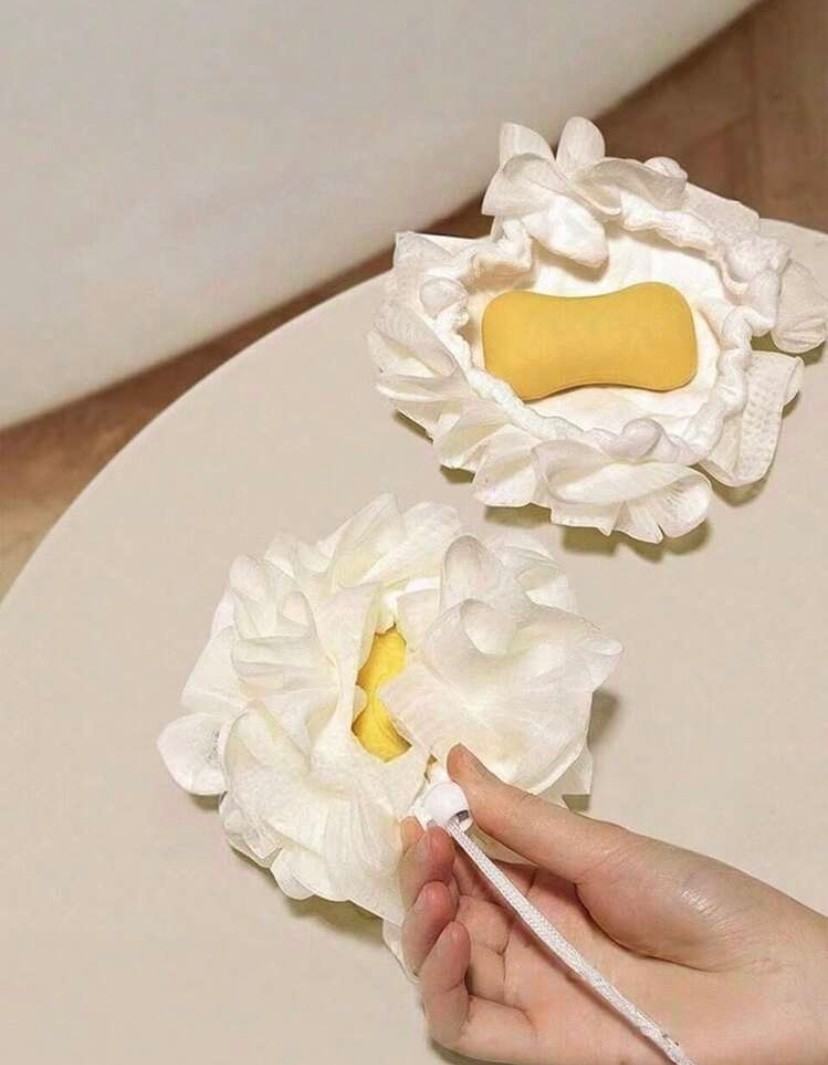 Exfoliating Bath Loofah / Shower Sponge – 2 Pcs