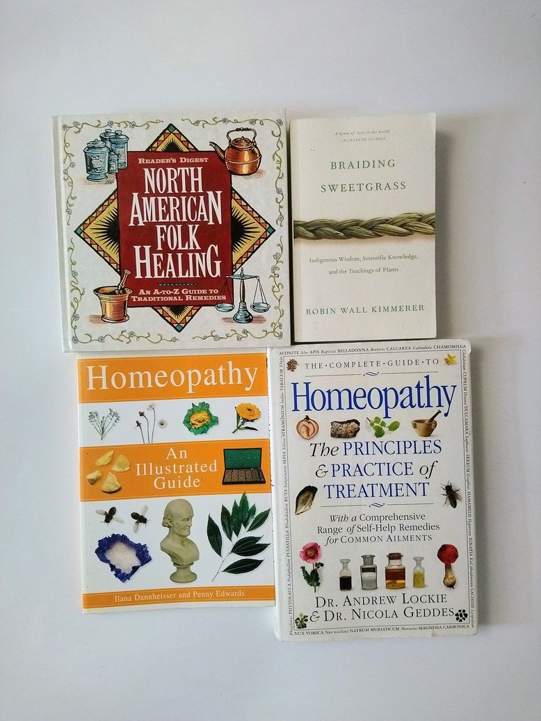 Folk Healing / Homeopathy books!