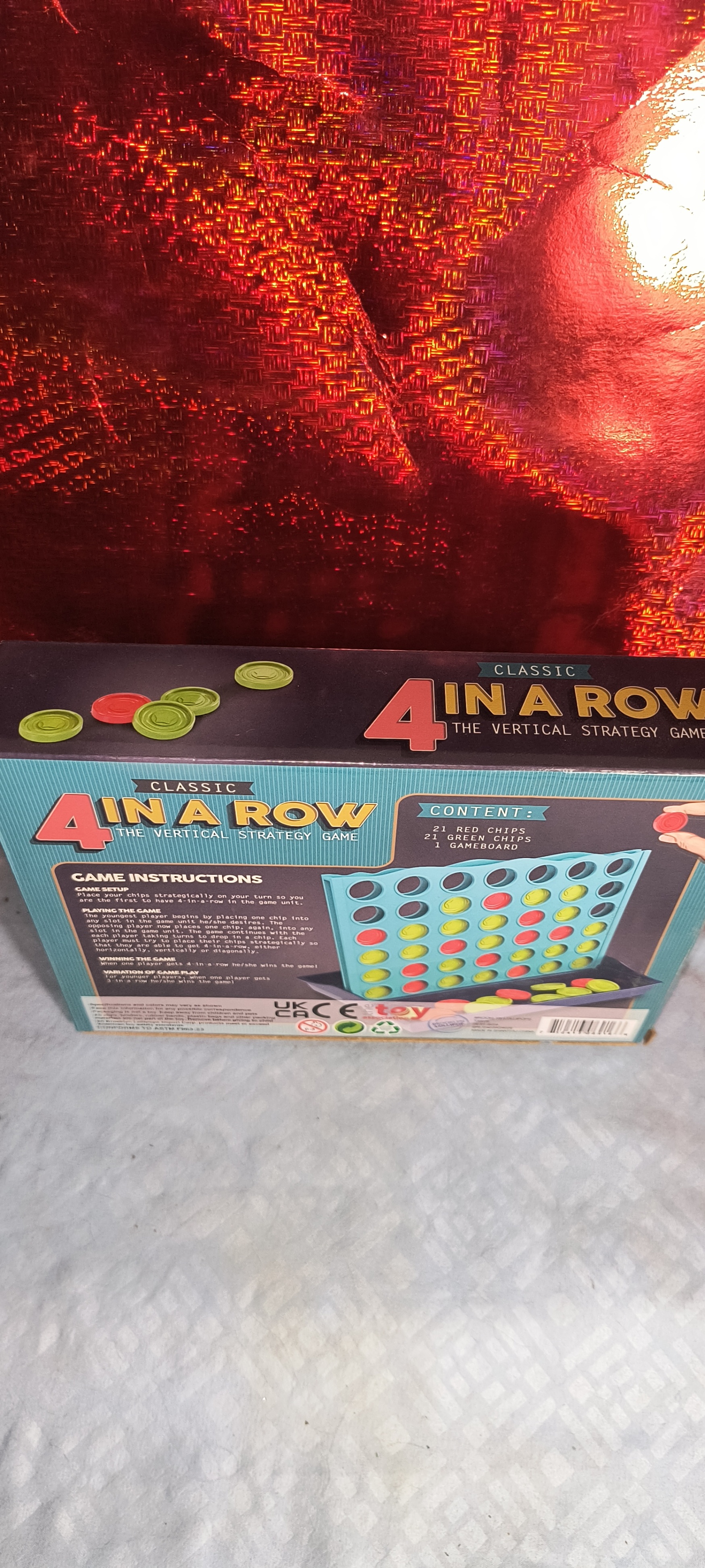 Classic 4 In A Row Board Game | Game Room l Strategy Game!! - photo 2