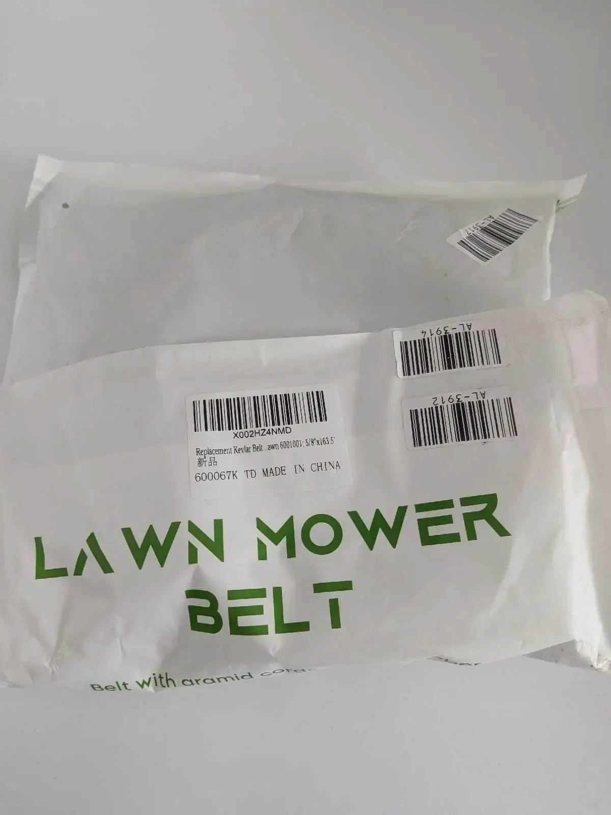 Replacement Kevlar Lawn Mower Belt 5/8" x 163.5" - photo 2
