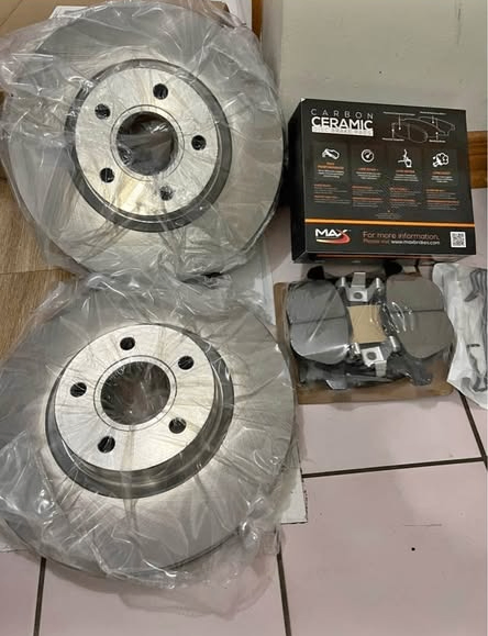 Brand New Rotors With Brake Pads
