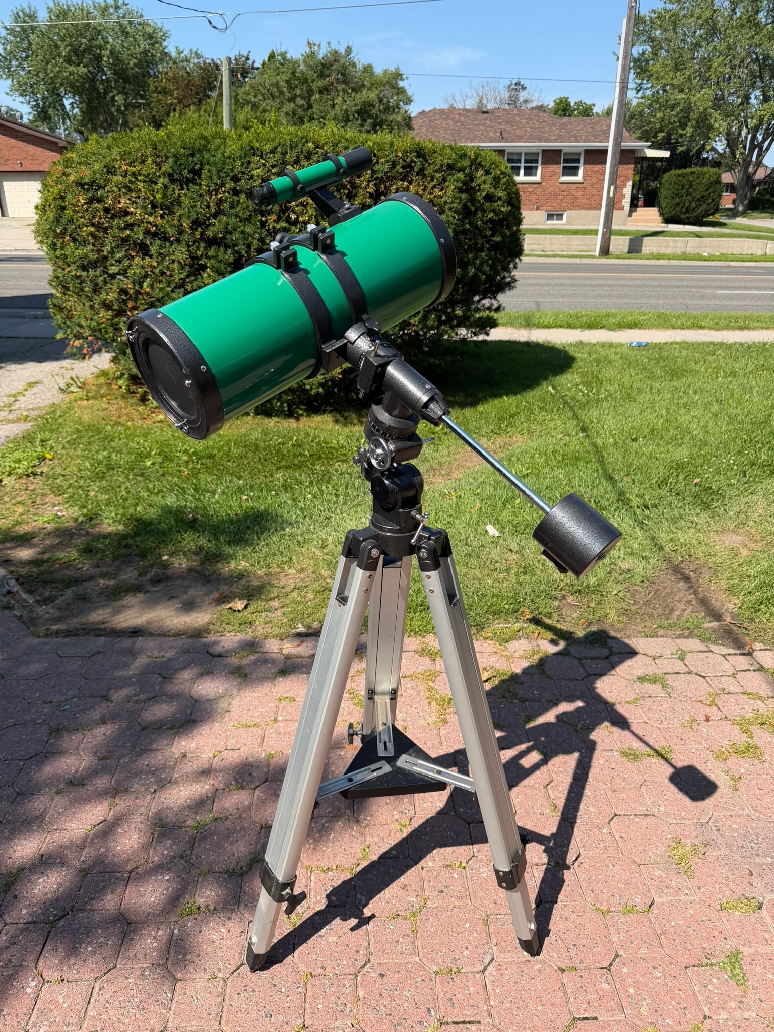114mm Reflector Telescope with Tripod - photo 2