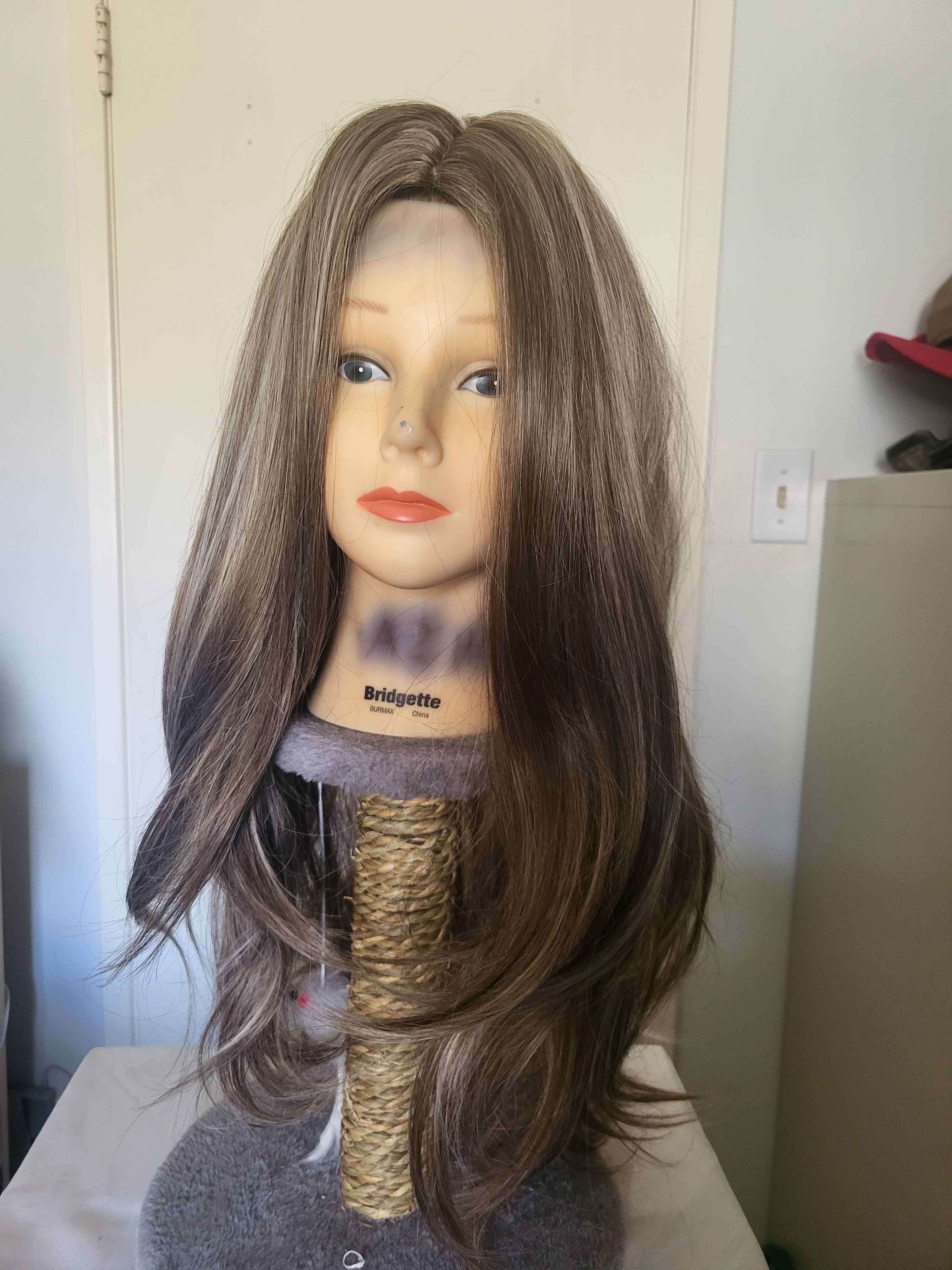 Lt Ash Brown Wig