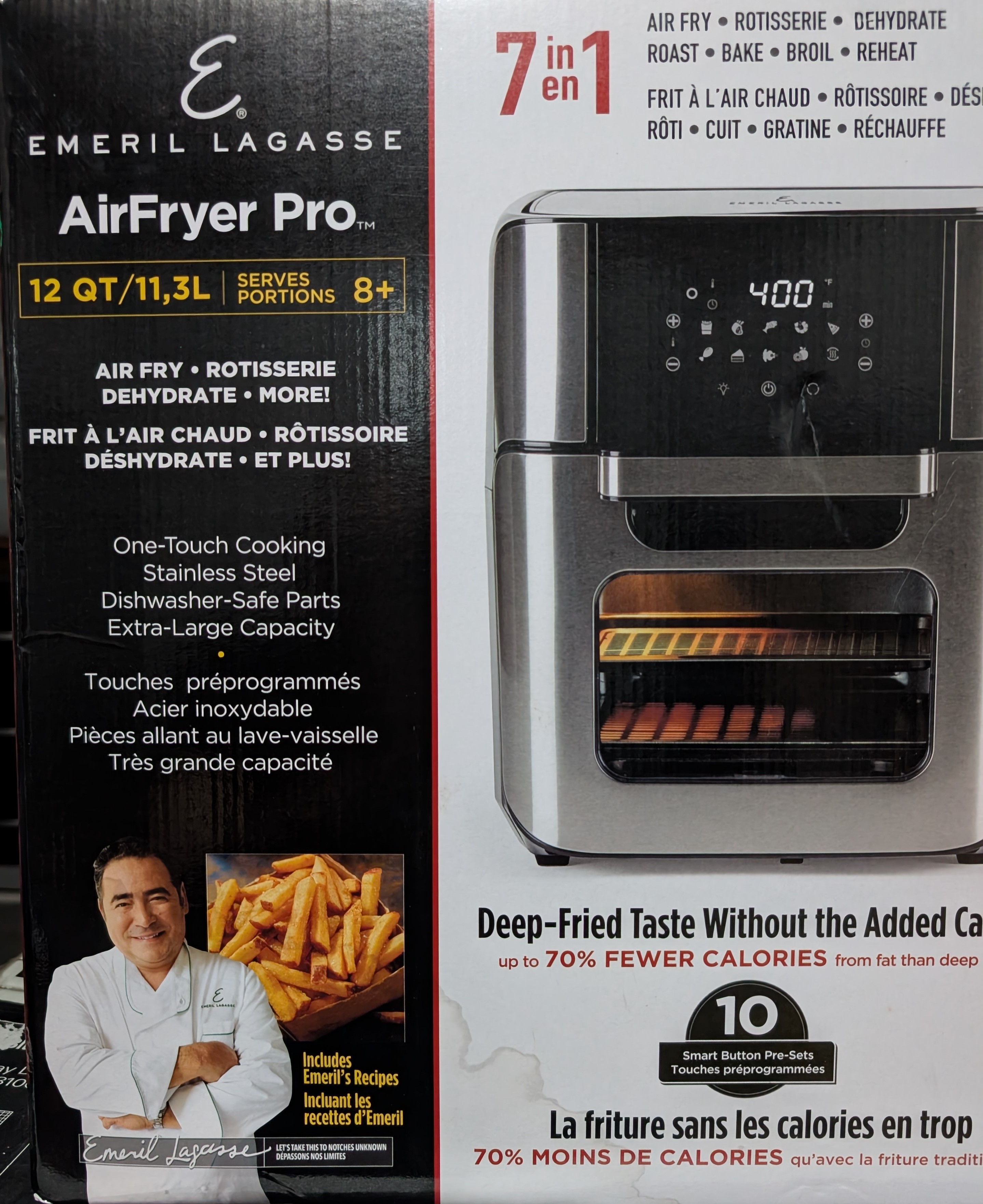 AirFryer Pro Emeril Lagasse $70 - photo 3