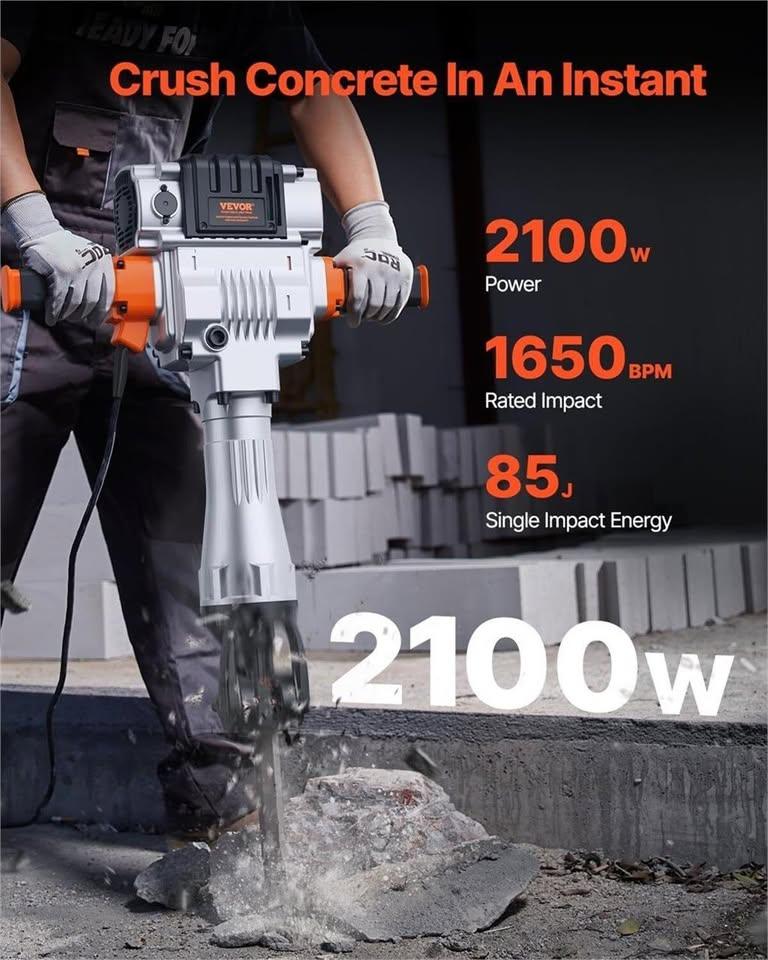 39. LIKE NEW HEAVY DUTY Hammer drill - photo 5