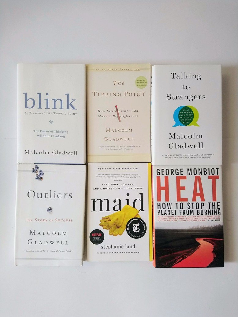 Malcolm Gladwell & Other books!