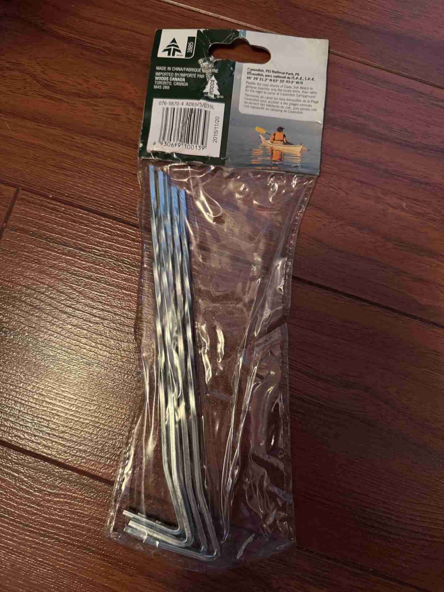 Brand new BNIP Woods Steel Tent Pegs - photo 2