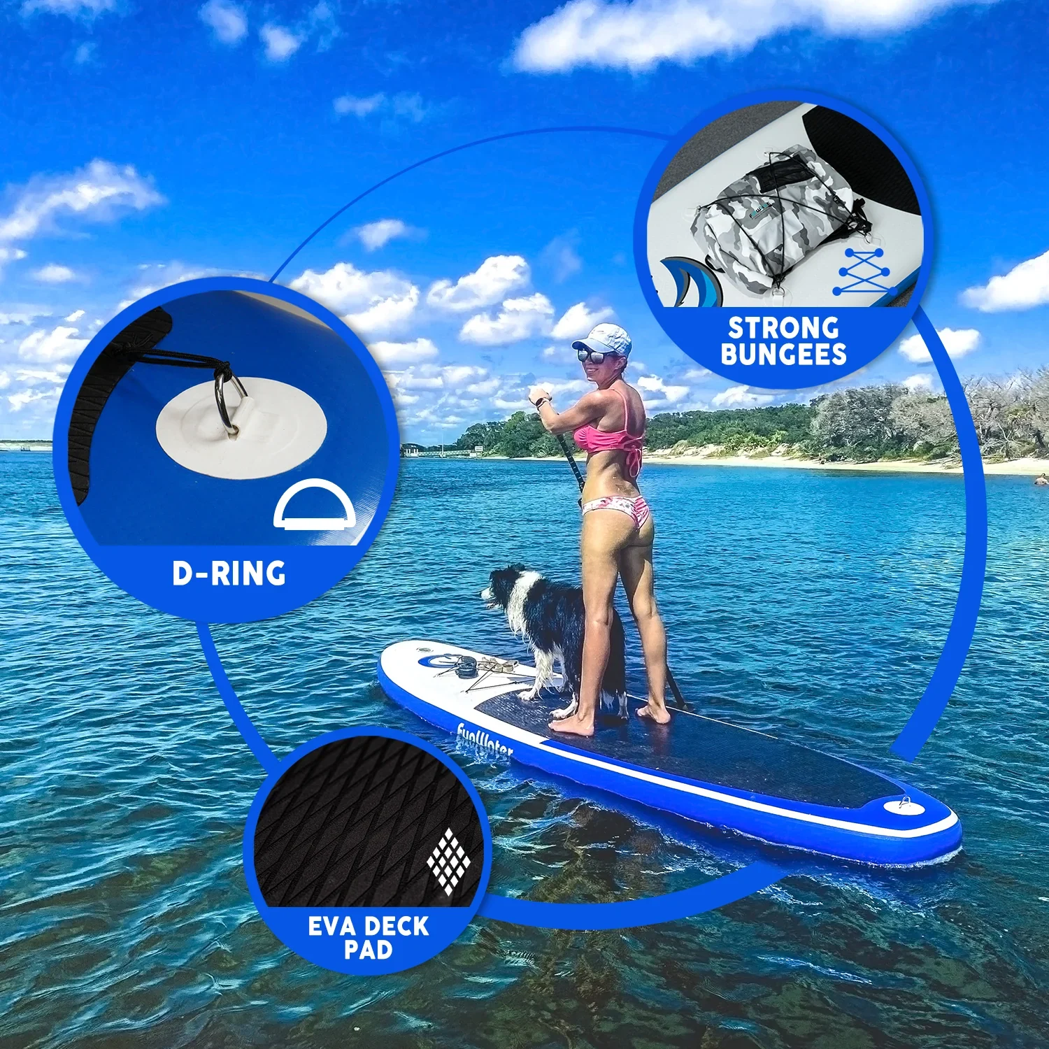 BNIB: 11' long SUP paddleboard full kit - photo 5