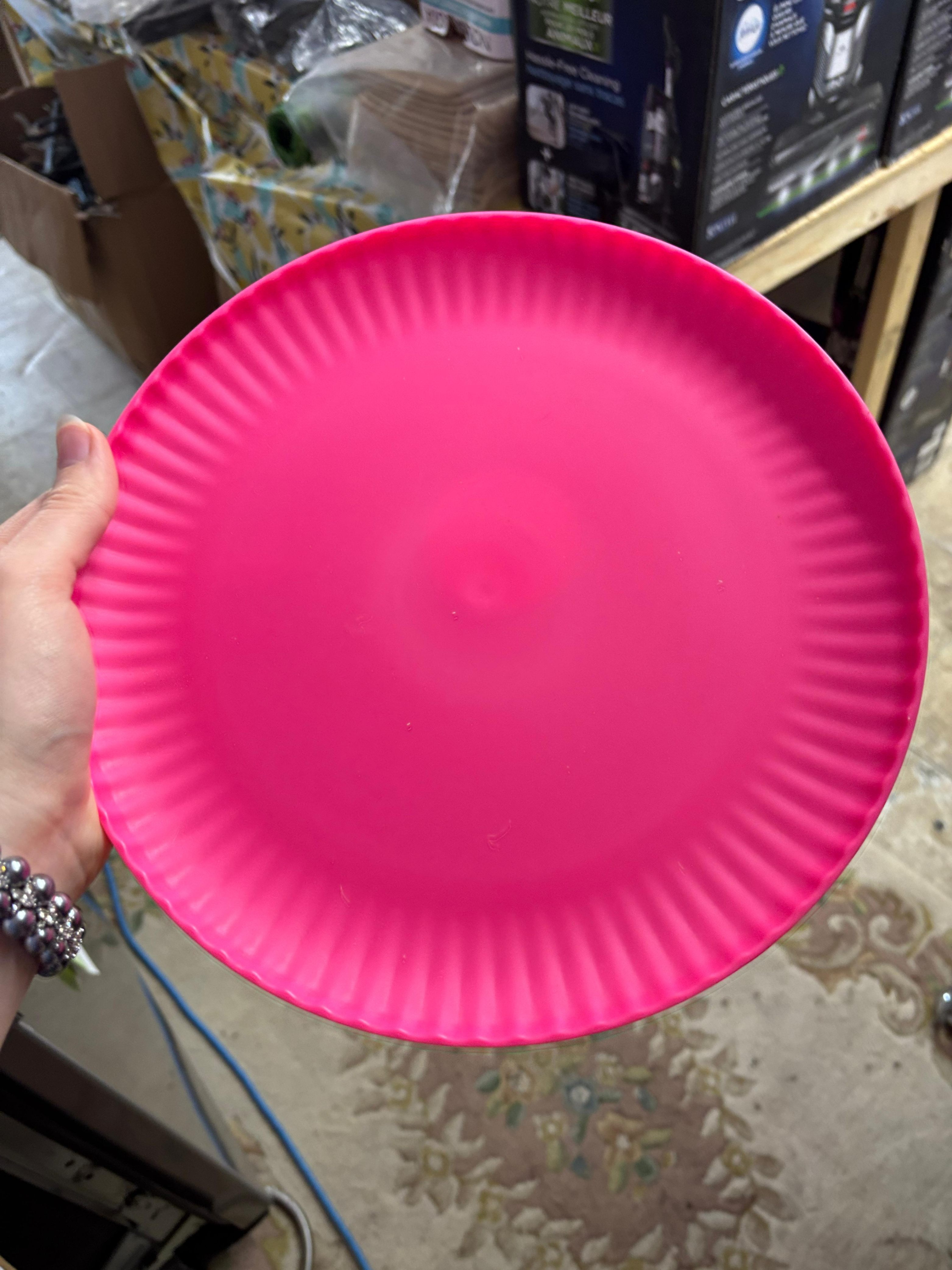 Plastic Plates - 3 for $1 - Various Colours - Mix & Match - photo 3