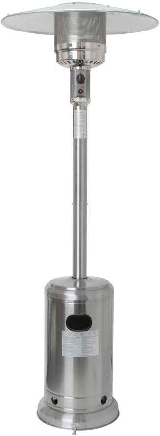 Hampton Bay 48,000 BTU Stainless Steel Propane Patio Heater
