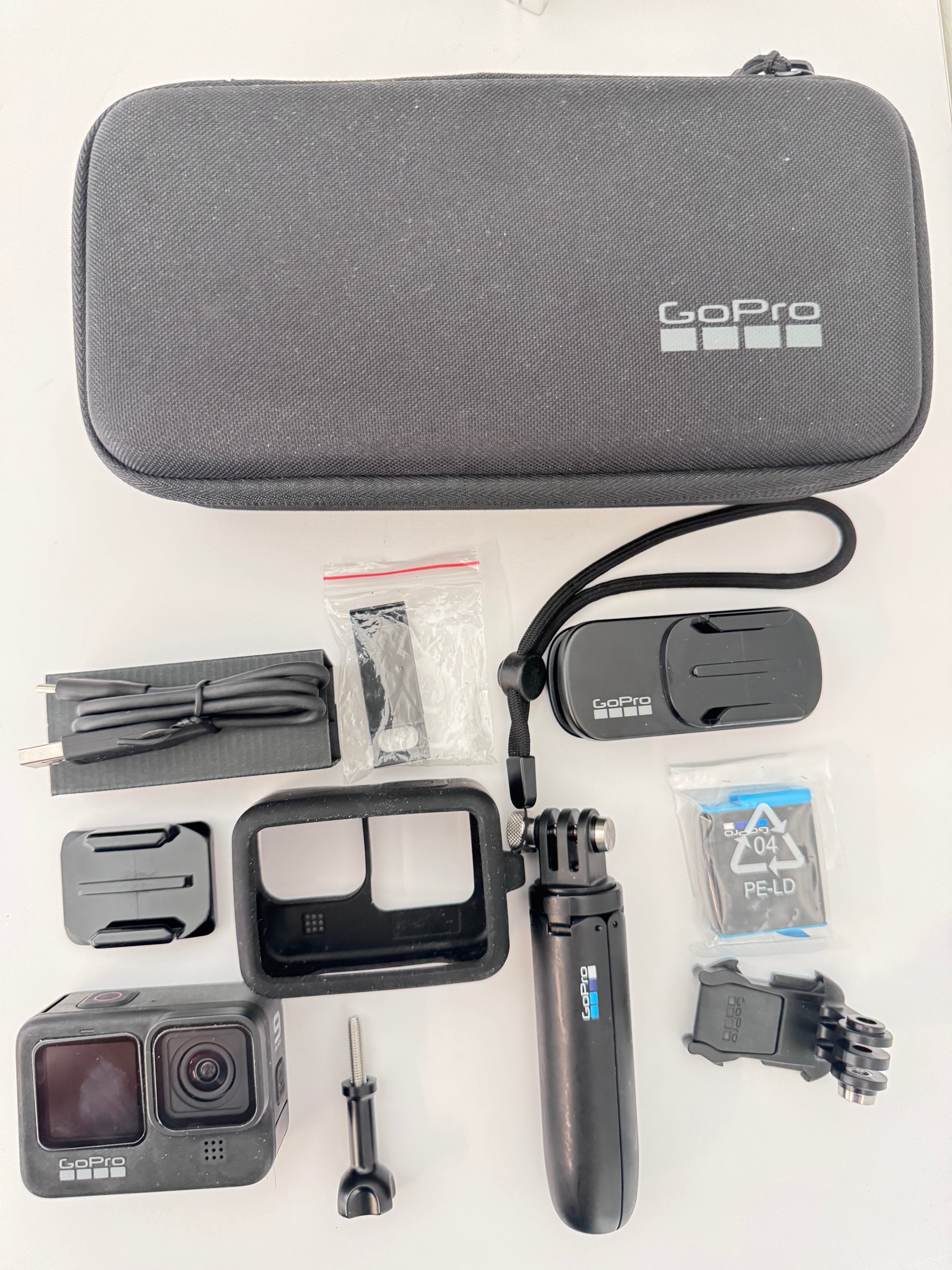 GoPro HERO9 Black Bundle – 2 Batteries + Accessories