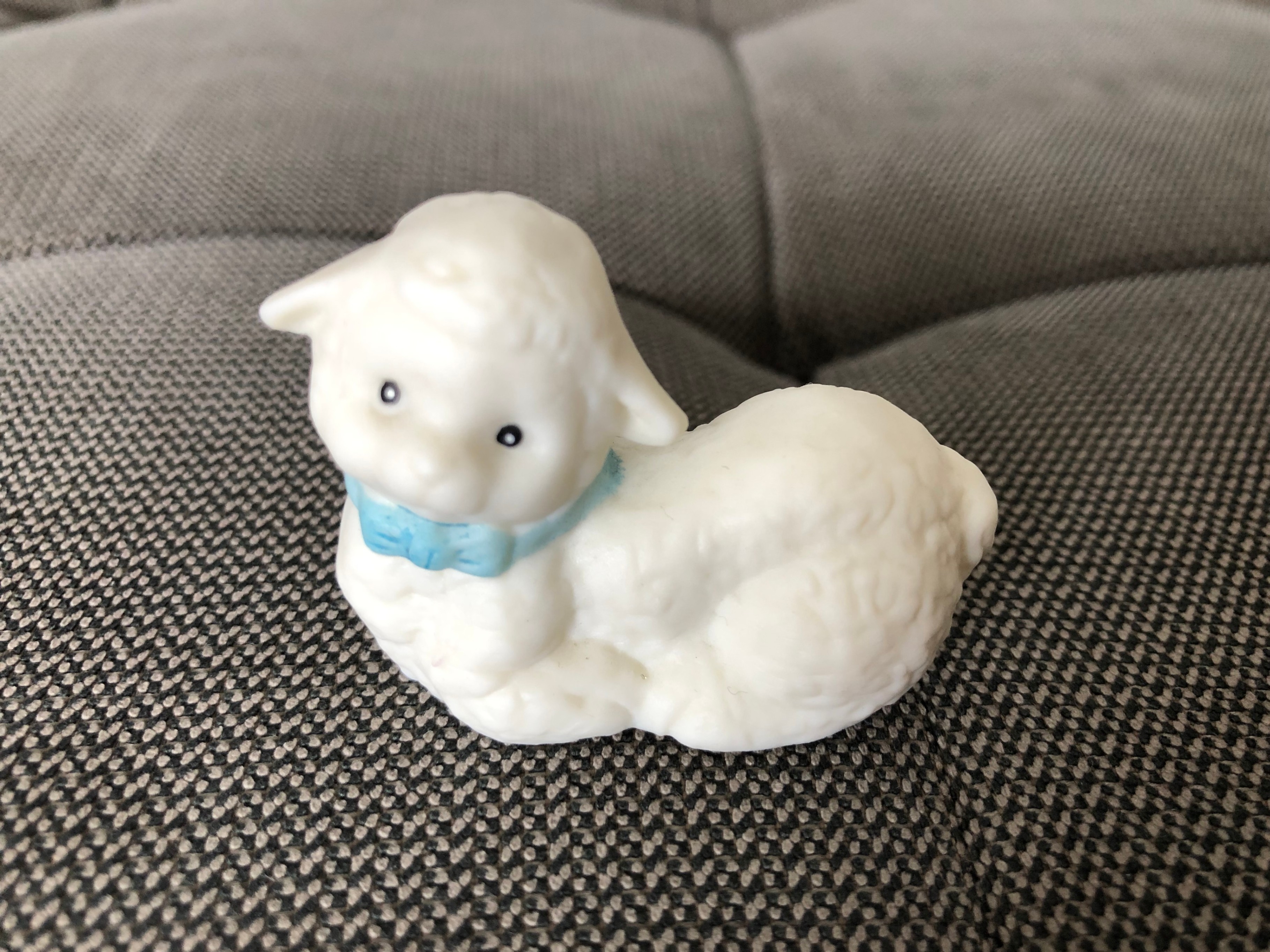 Vintage Enesco Miniature Lamb Figurine