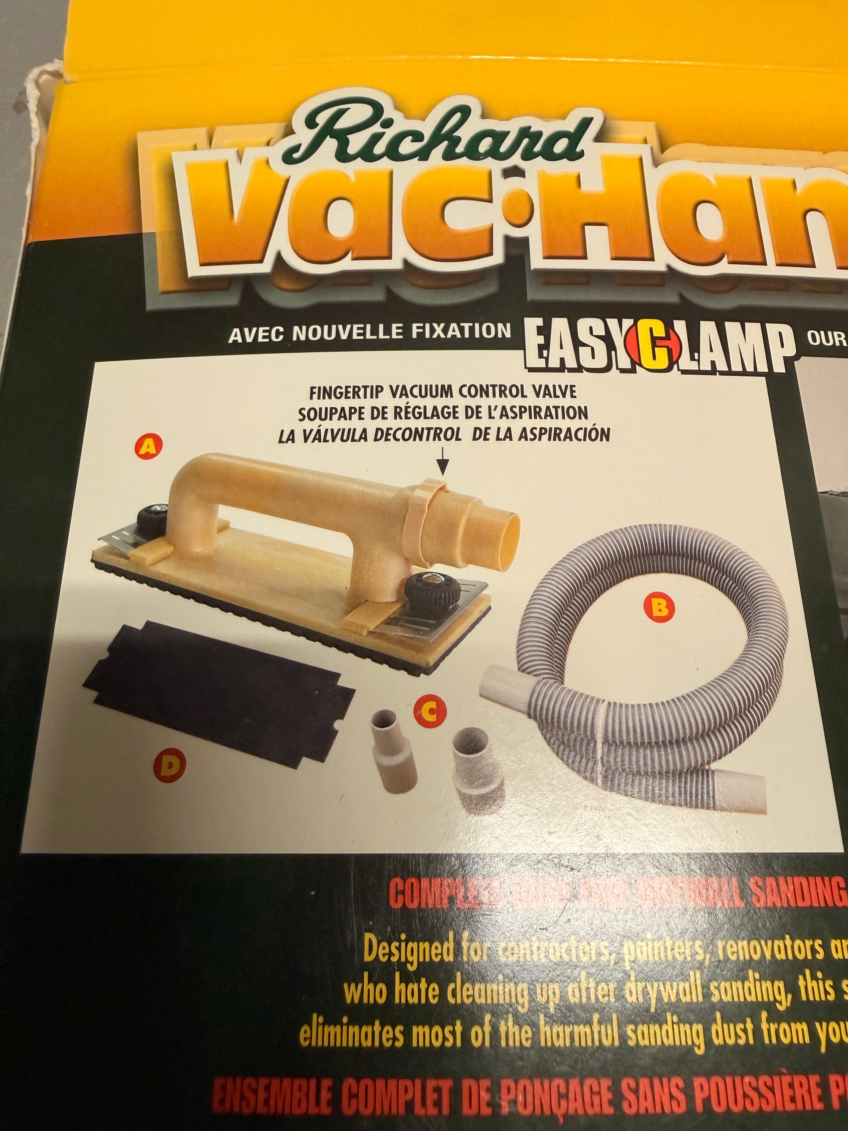 Richard Vac-Hand Dust Free Drywall Sanding Kit - photo 3