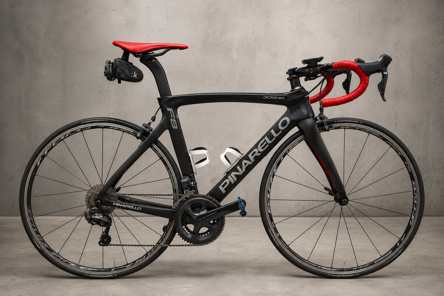 Pinarello Dogma F8 Carbon Road Bike, Stages Power Meter