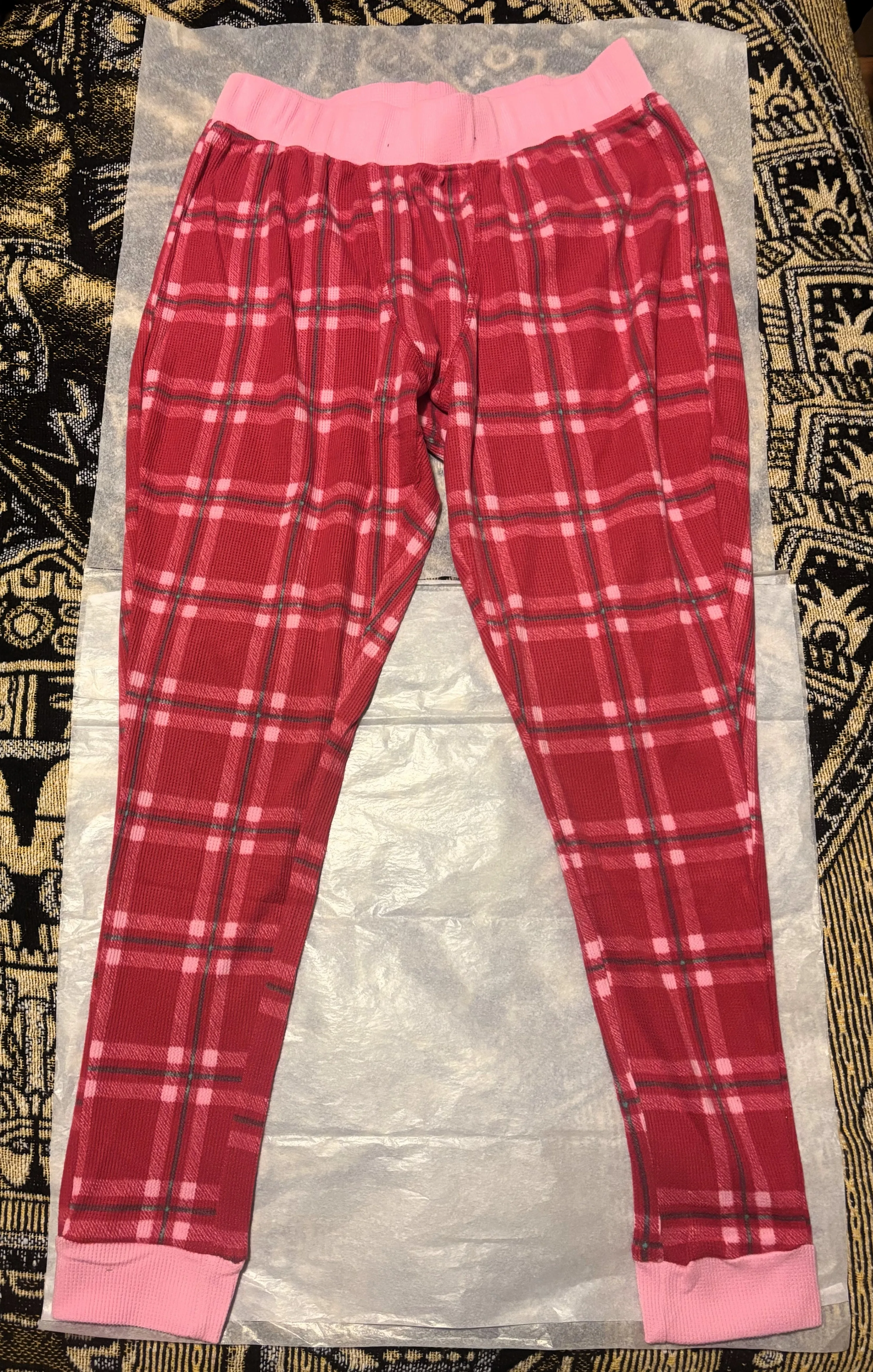 FashionNova-Cozy Cuddles Waffle Long Sleeve PJ Pant Set - photo 3
