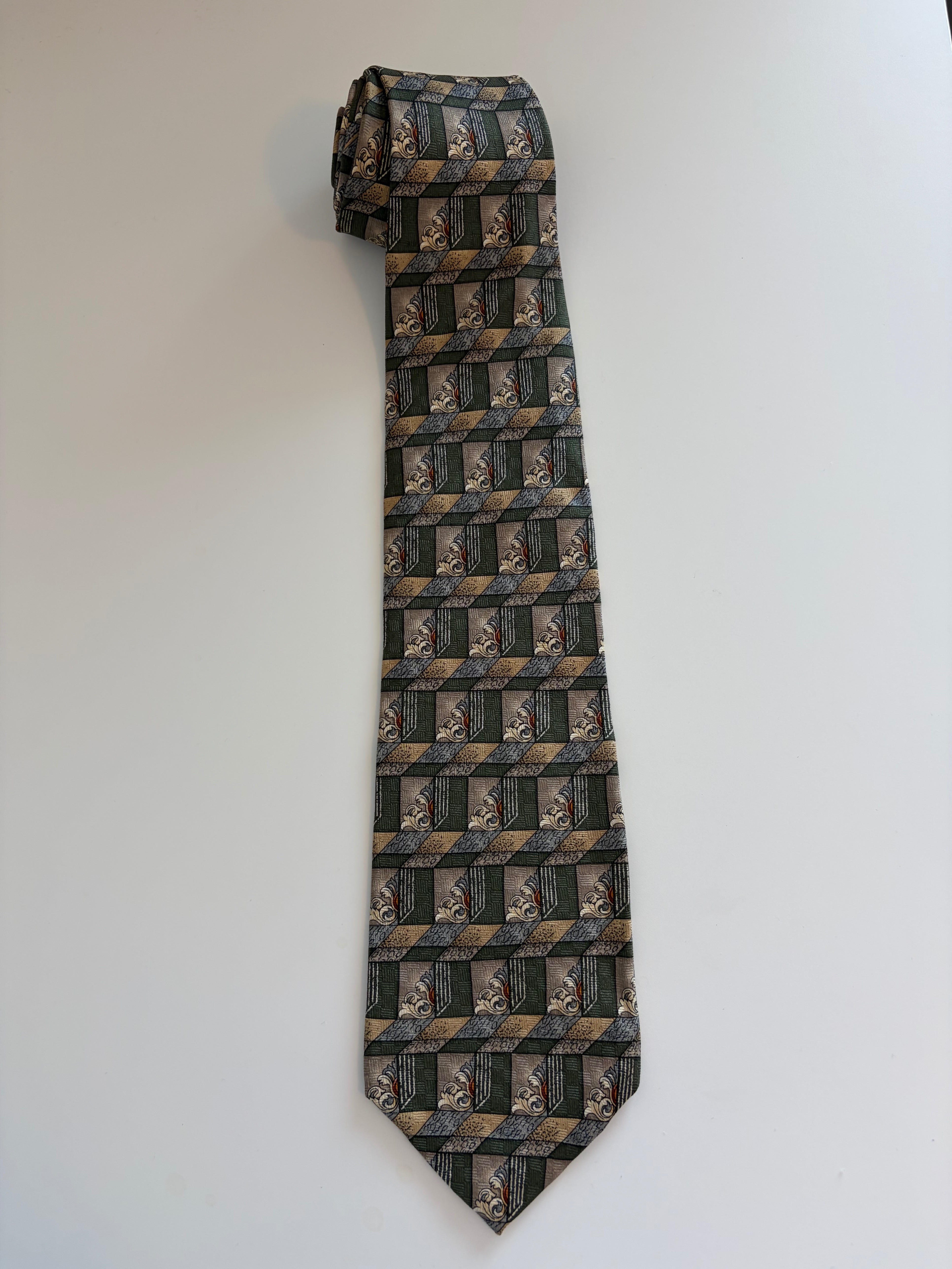 Christian Dior Monsieur Vintage Silk Tie 4"