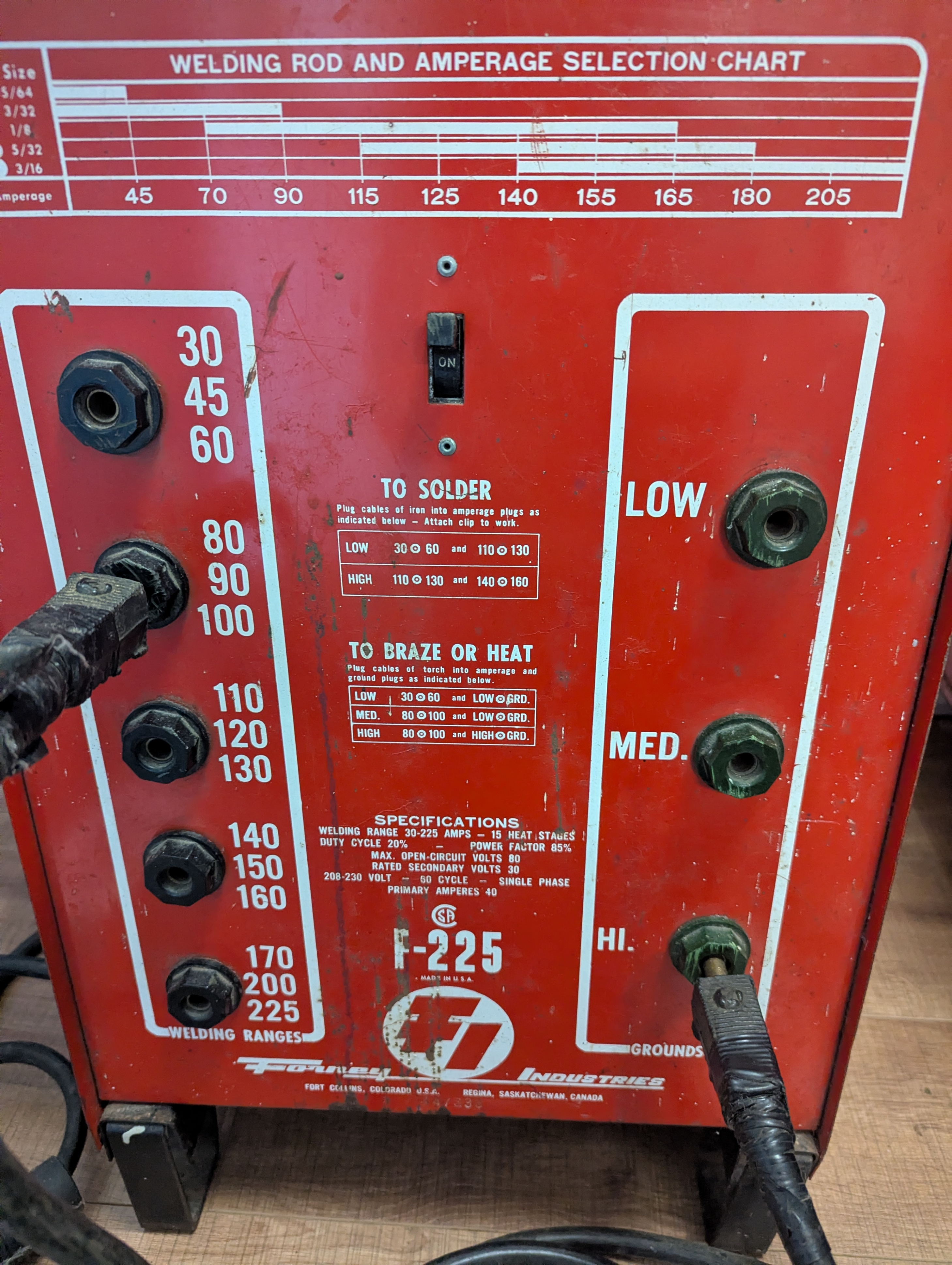 Forney Industries F-225 Welder 220v - photo 2