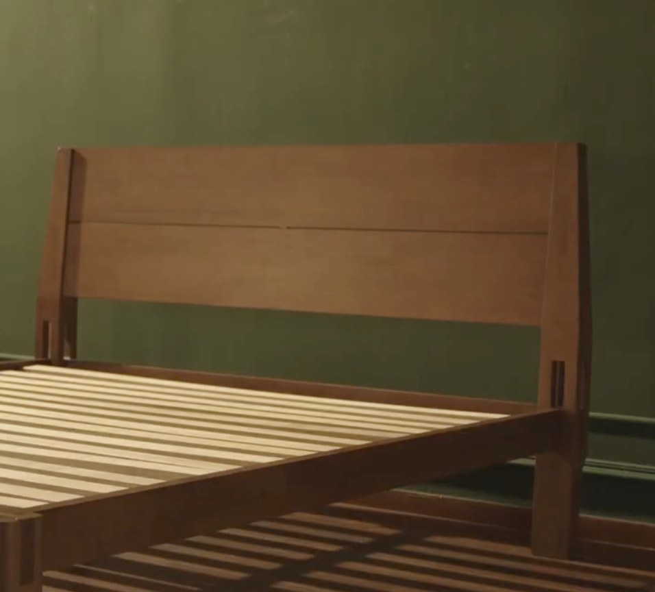 New Full/Double Solid Wood Headboard - Japanese Joinery