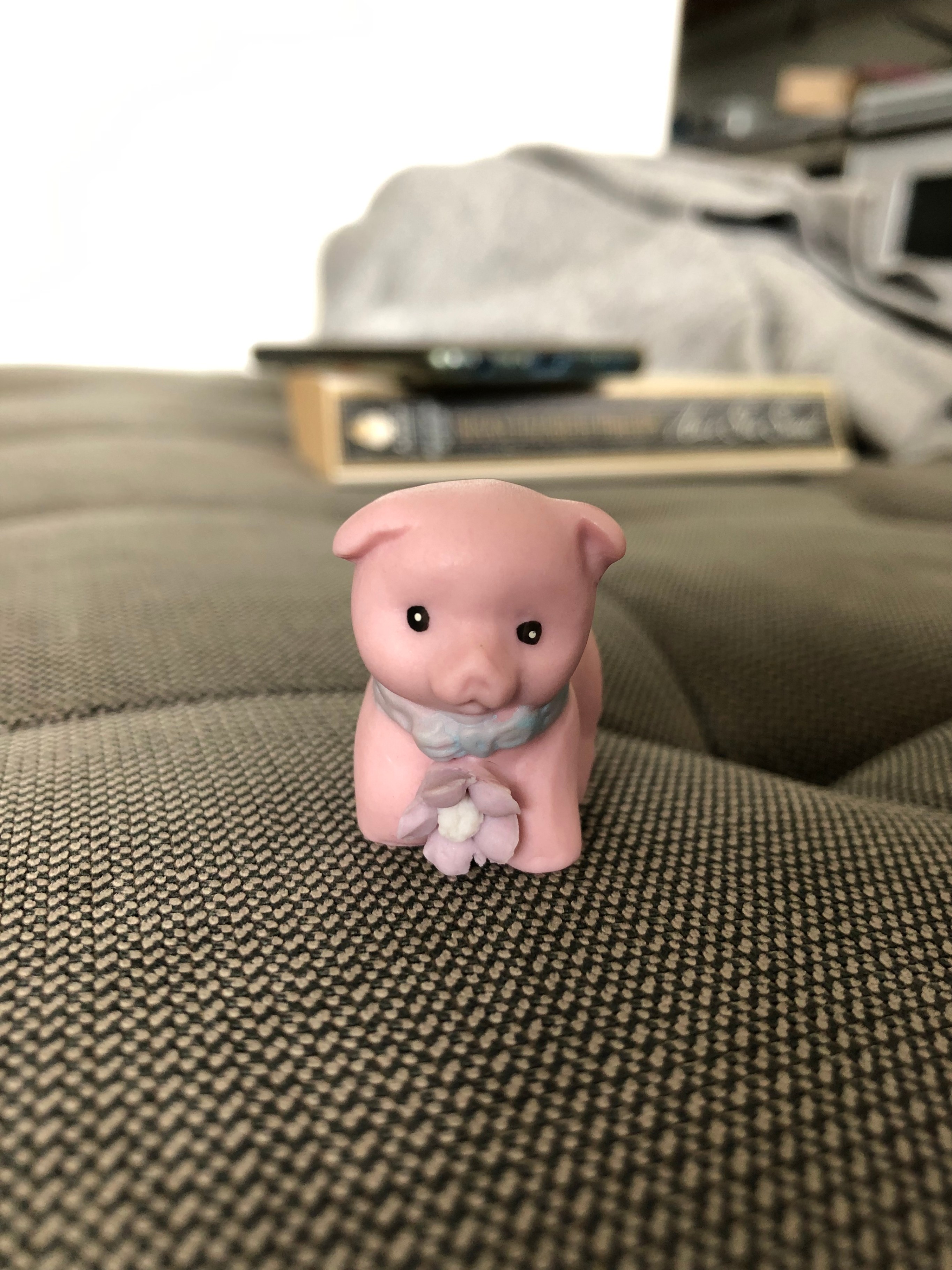 Vintage Enesco Miniature Pig Figurine