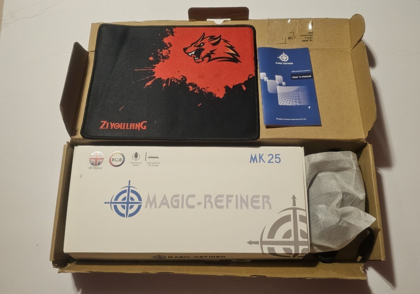 Mambasnake x Magic-Refiner Mechanical Keyboard + Mouse - photo 3
