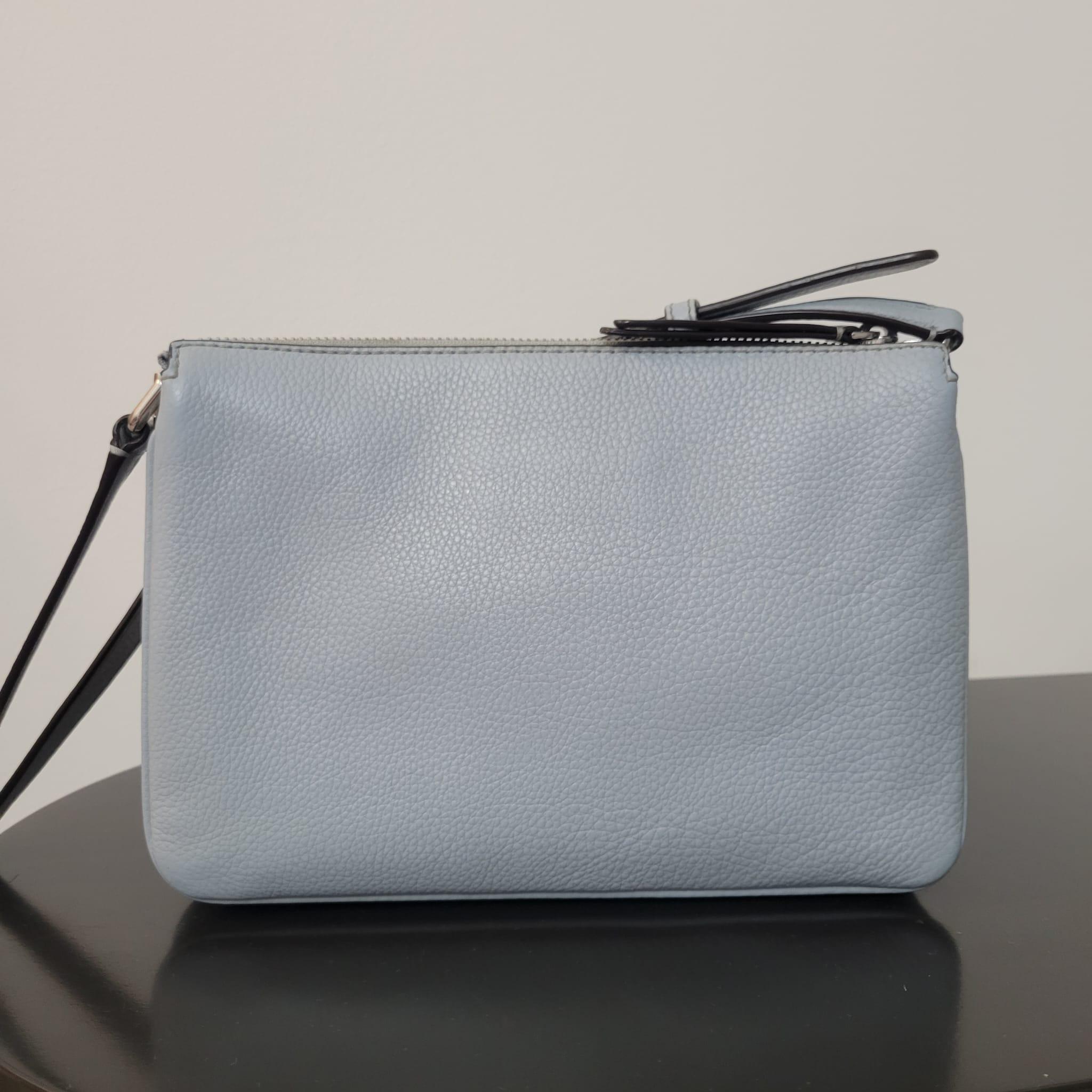 Kate Spade Grey Blue Crossbody Purse Bag - photo 2
