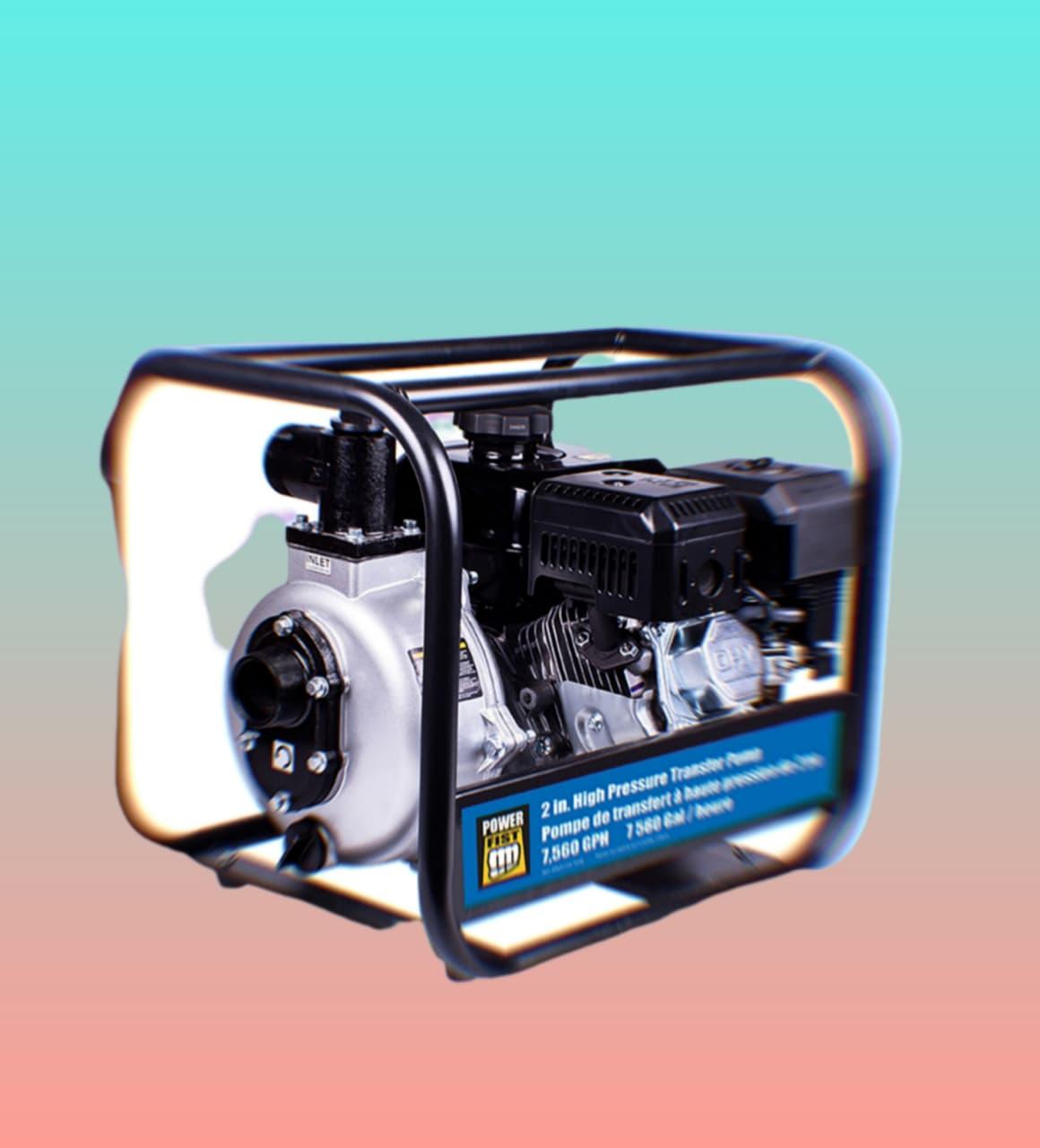 2-Inch Gas High-Pressure Water Pump with Fire Kit