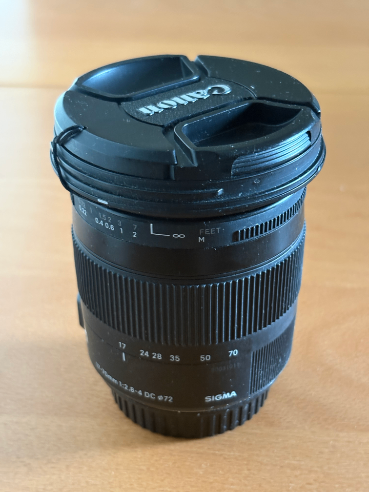 Sigma 17-70mm f/2.8-4 DC Macro OS HSM Lens for Canon
