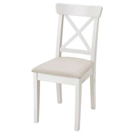 IKEA Ingolf White Chair (Total of 6) - photo 2