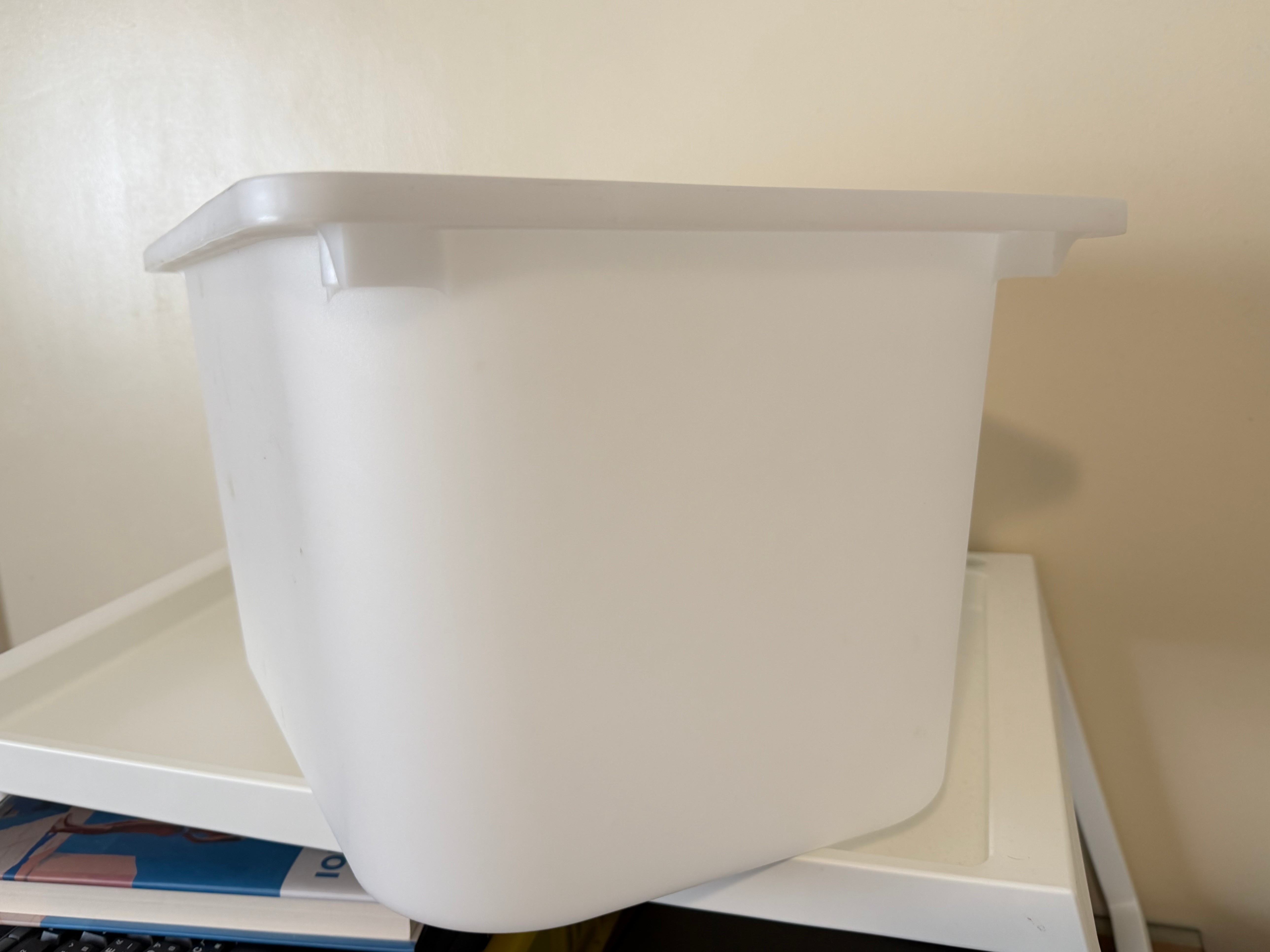 IKEA White Storage Box - photo 4