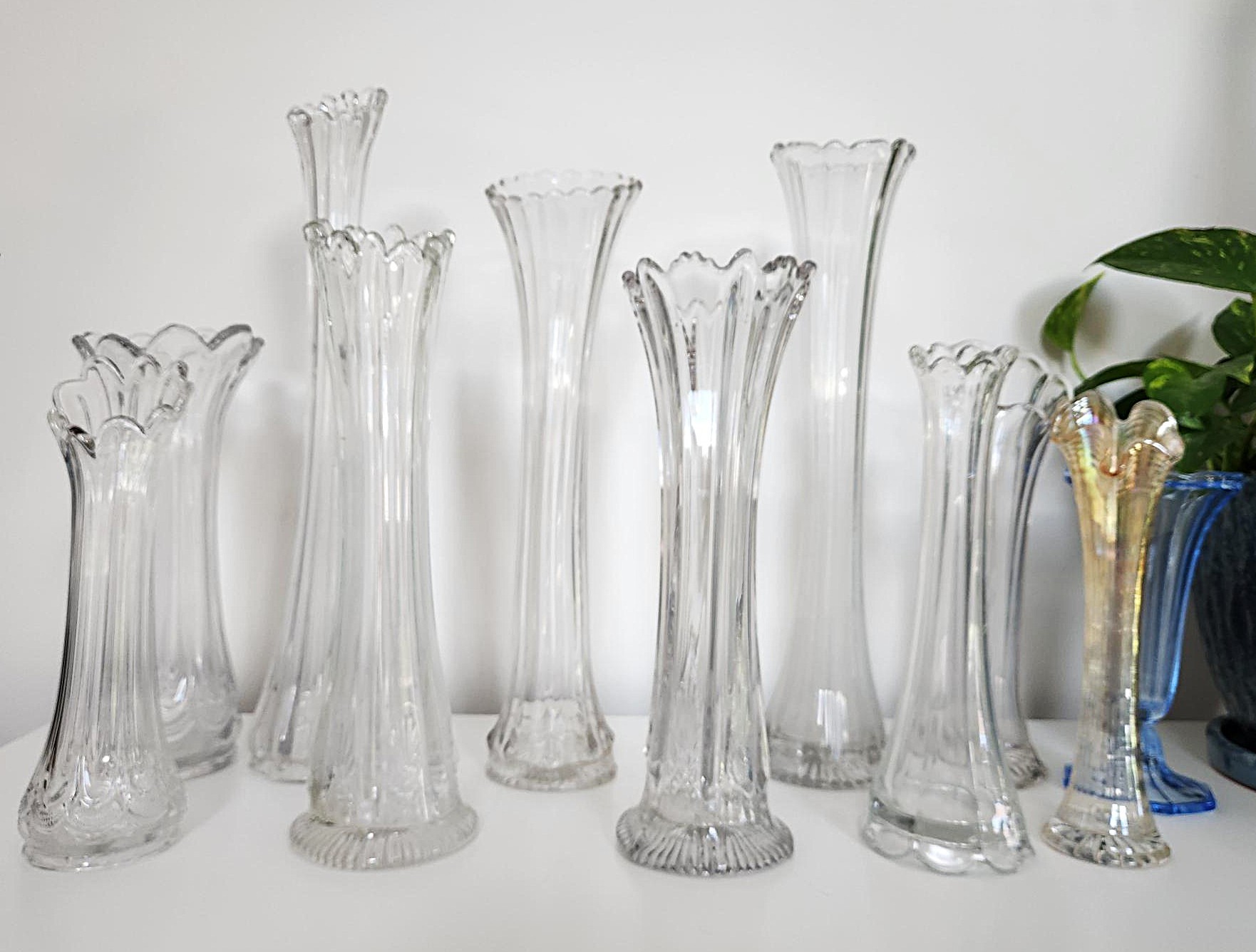 MAKE A FAIR OFFER: Antique / Vintage Swung Glass Abundance!