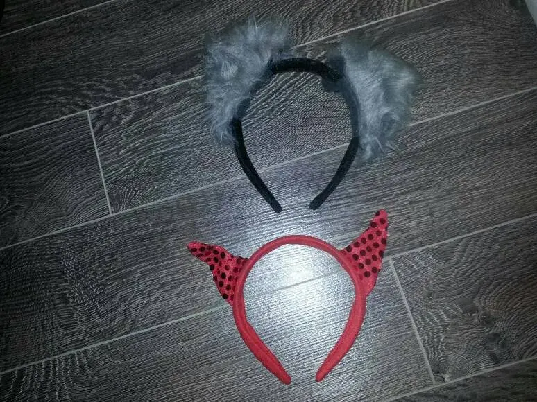 Devil And Animal Ear Head Pieces/Hair Bands