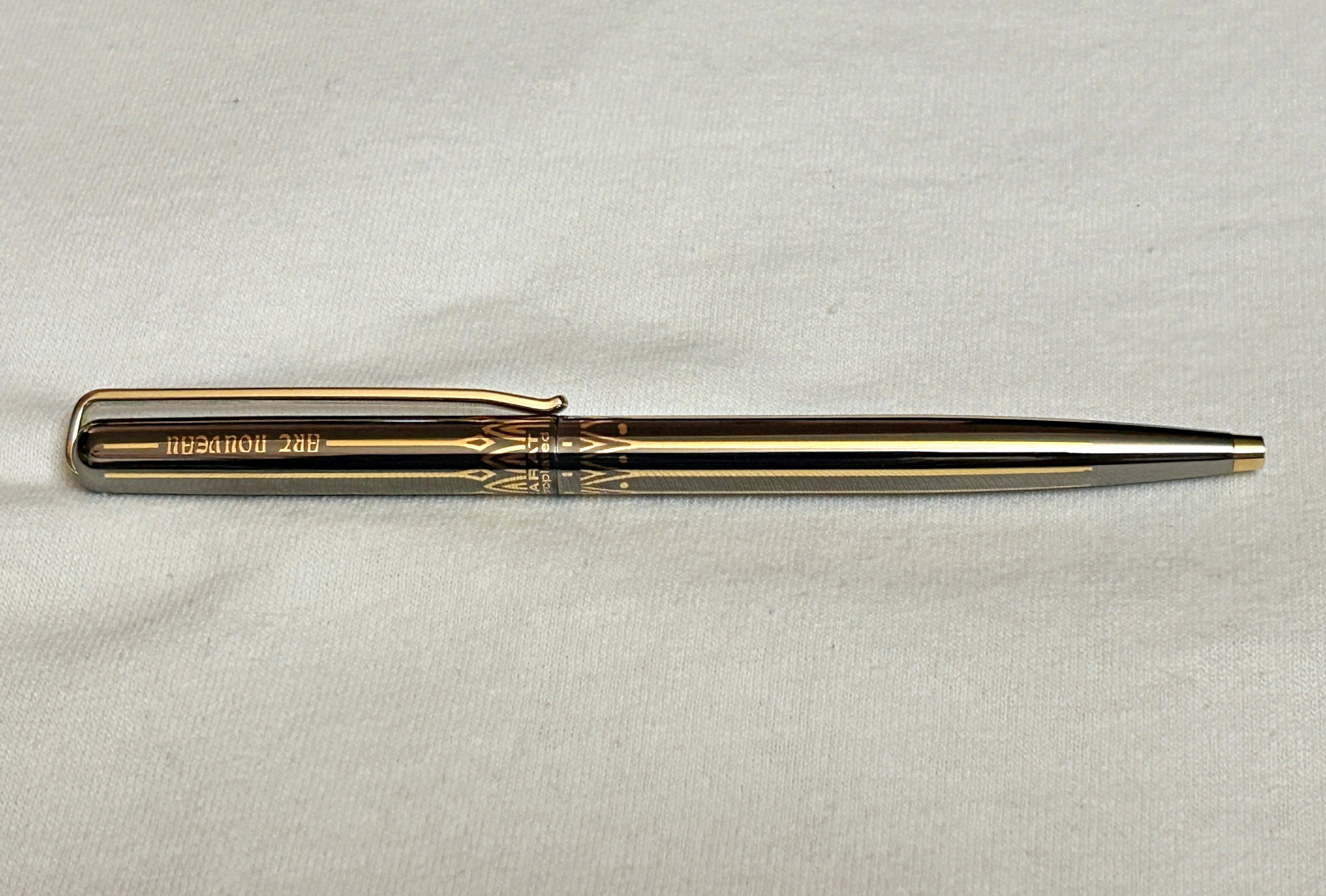 Elysee Arc Nouveau 24k Gold-Plated Clip Over Pen - photo 4