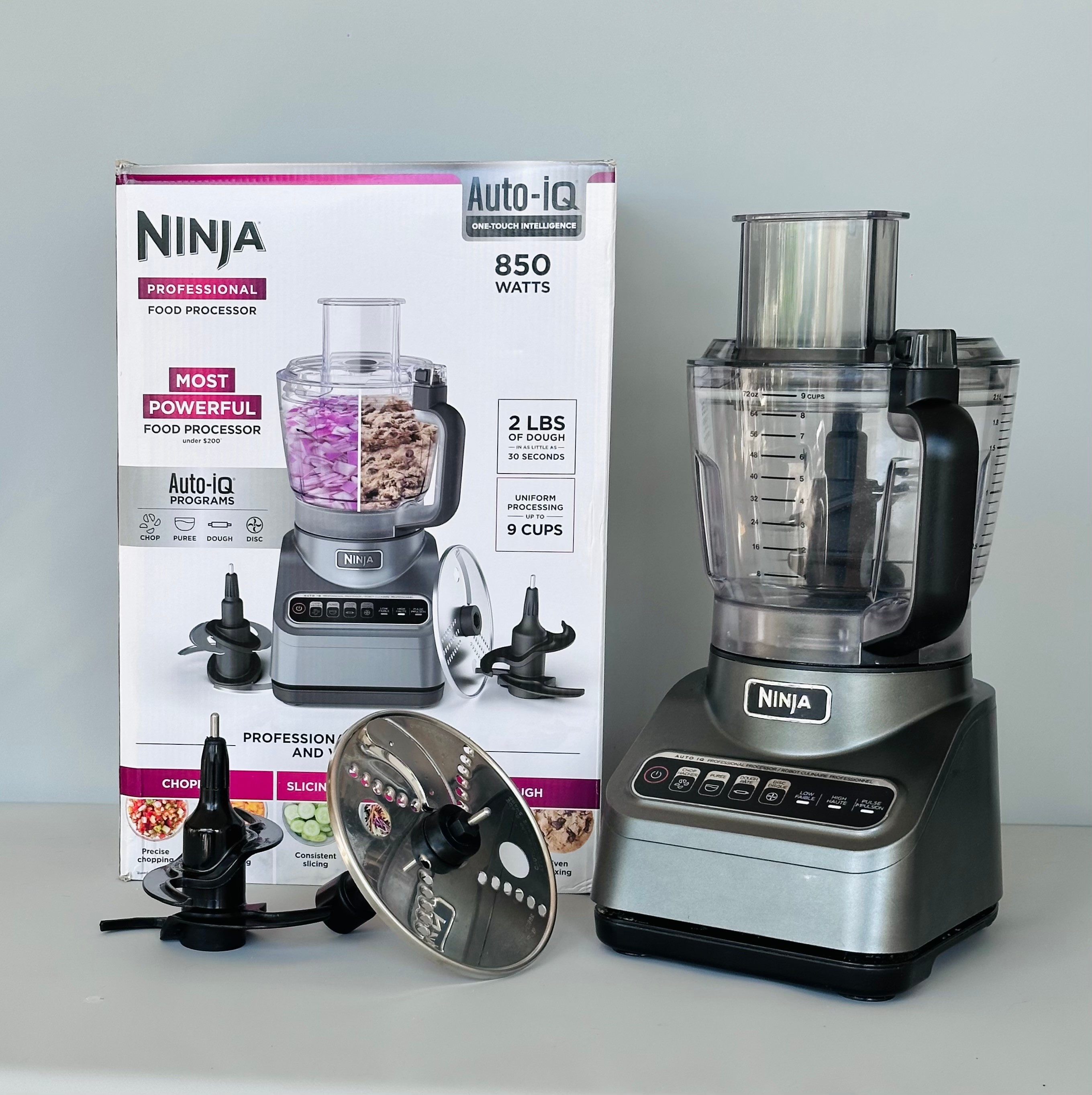 Ninja Foodi Professinal Food Processor 9-Cup 850 Watt