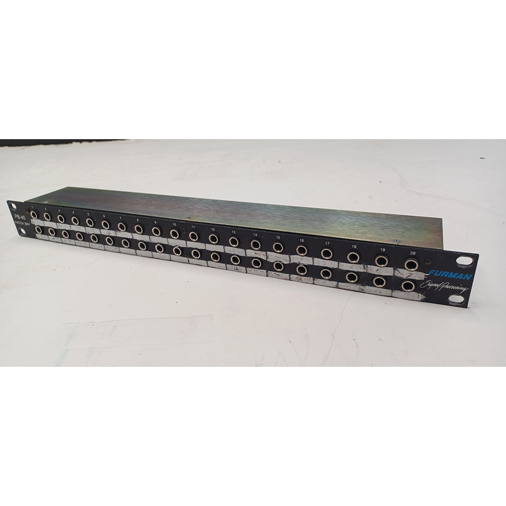 Furman 1/4 " patch bay