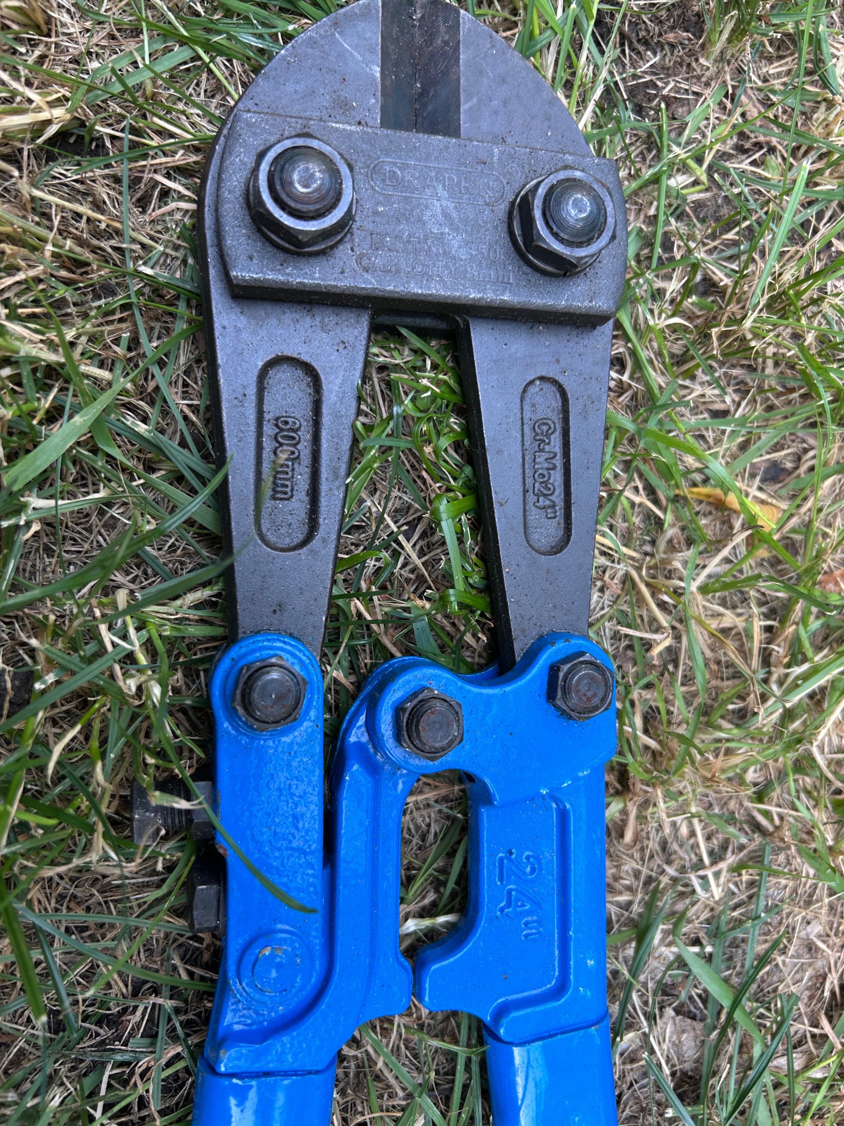Draper 54267 Bolt Cutter, 600mm , Blue - photo 3