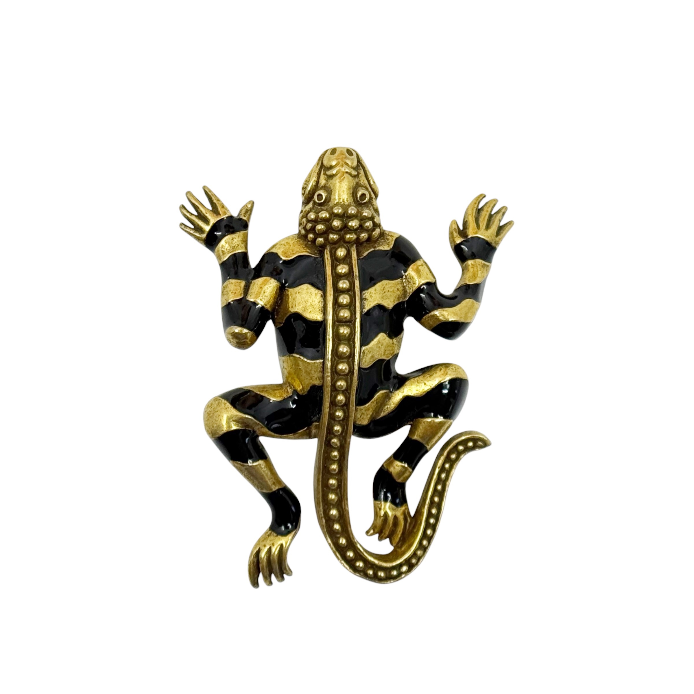 MMA Metropolitan Museum of Art Gold Egyptian Lizard God brooch - photo 2