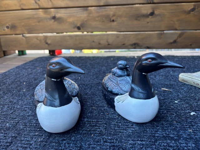 Pair of Decorative Loons