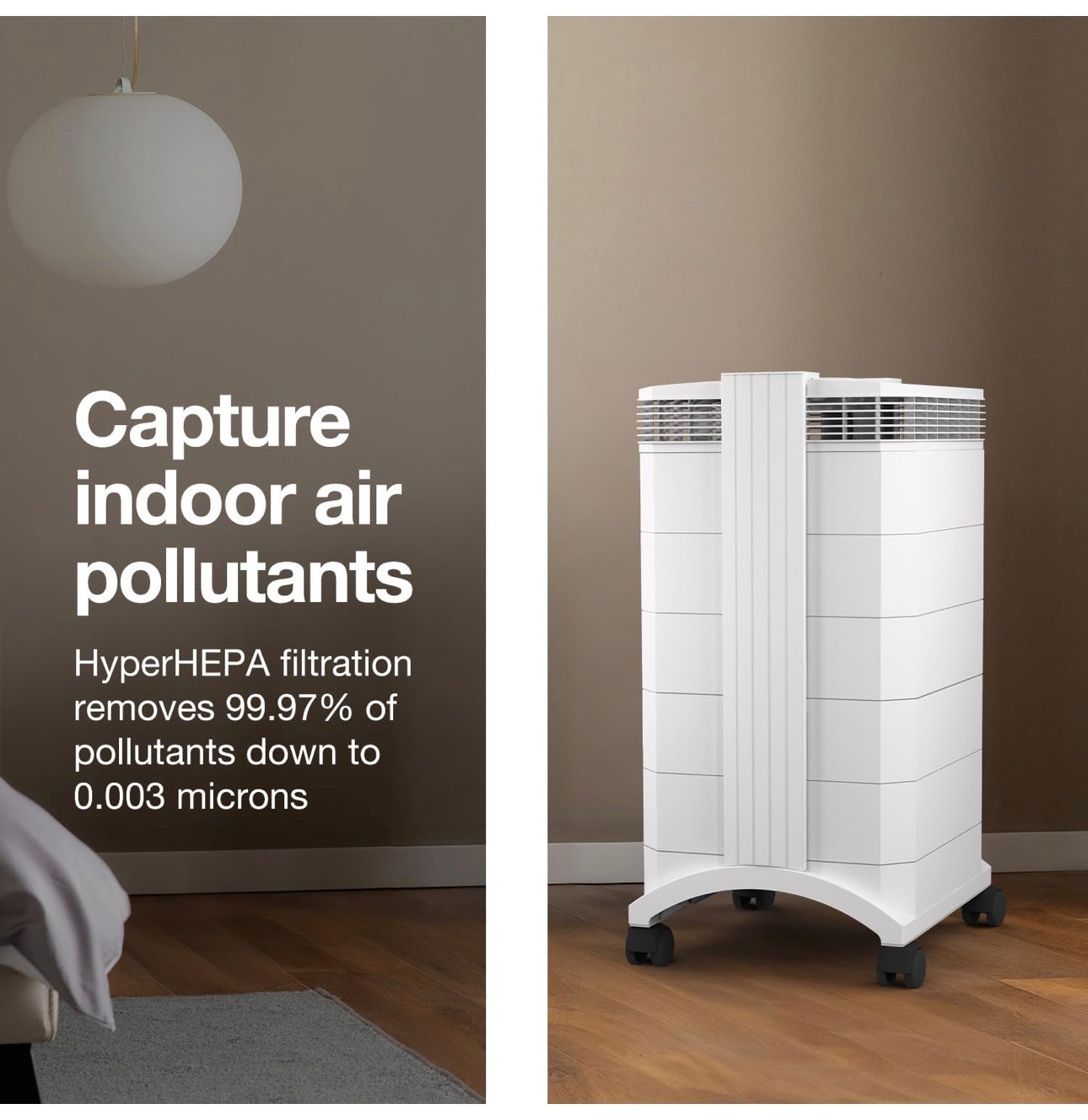 HealthPro Plus Air Purifier HyperHEPA Filtration 1125sq ft Wifi - photo 5